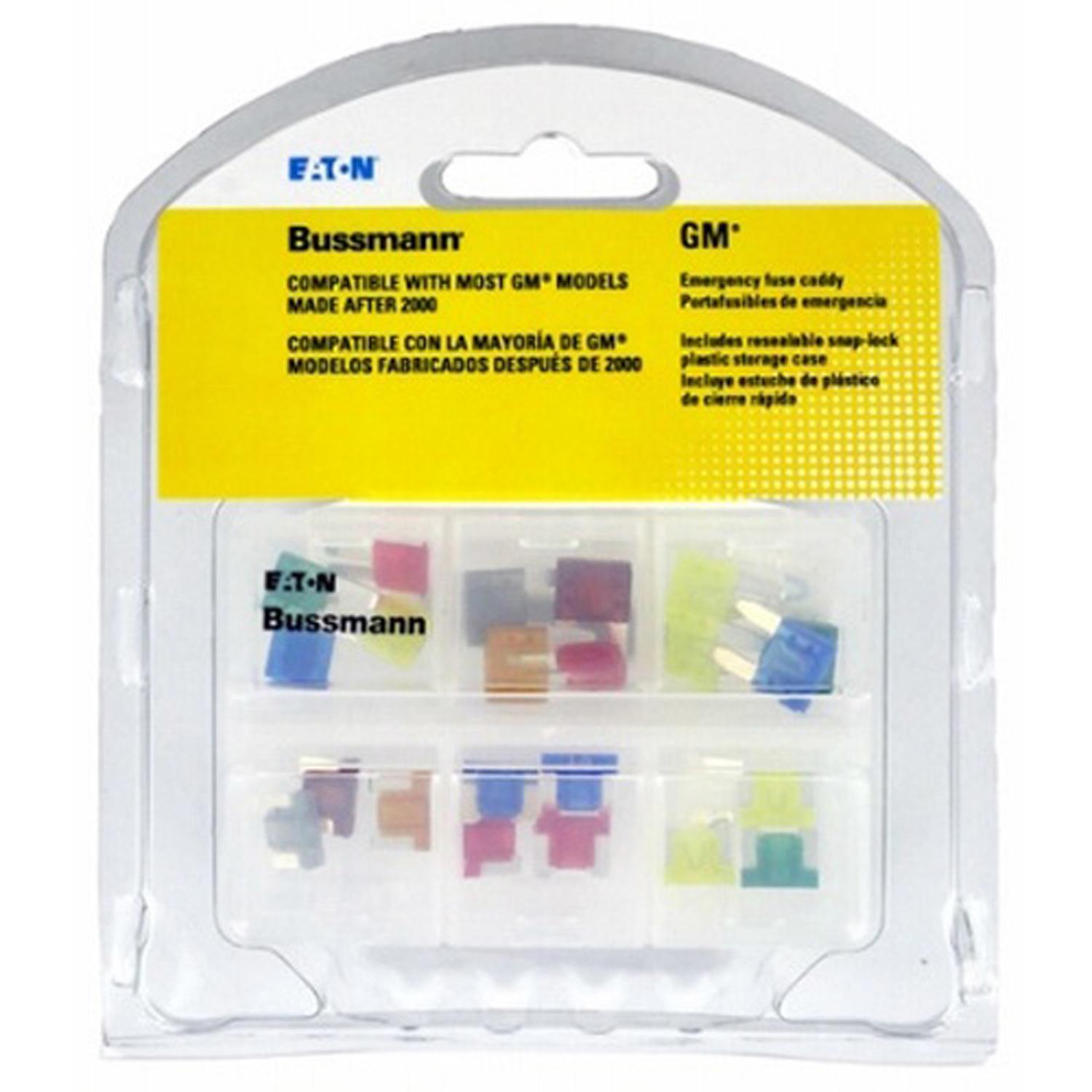 Bussmann Atm Assorted Emergency Fuse Kit 24 Pack