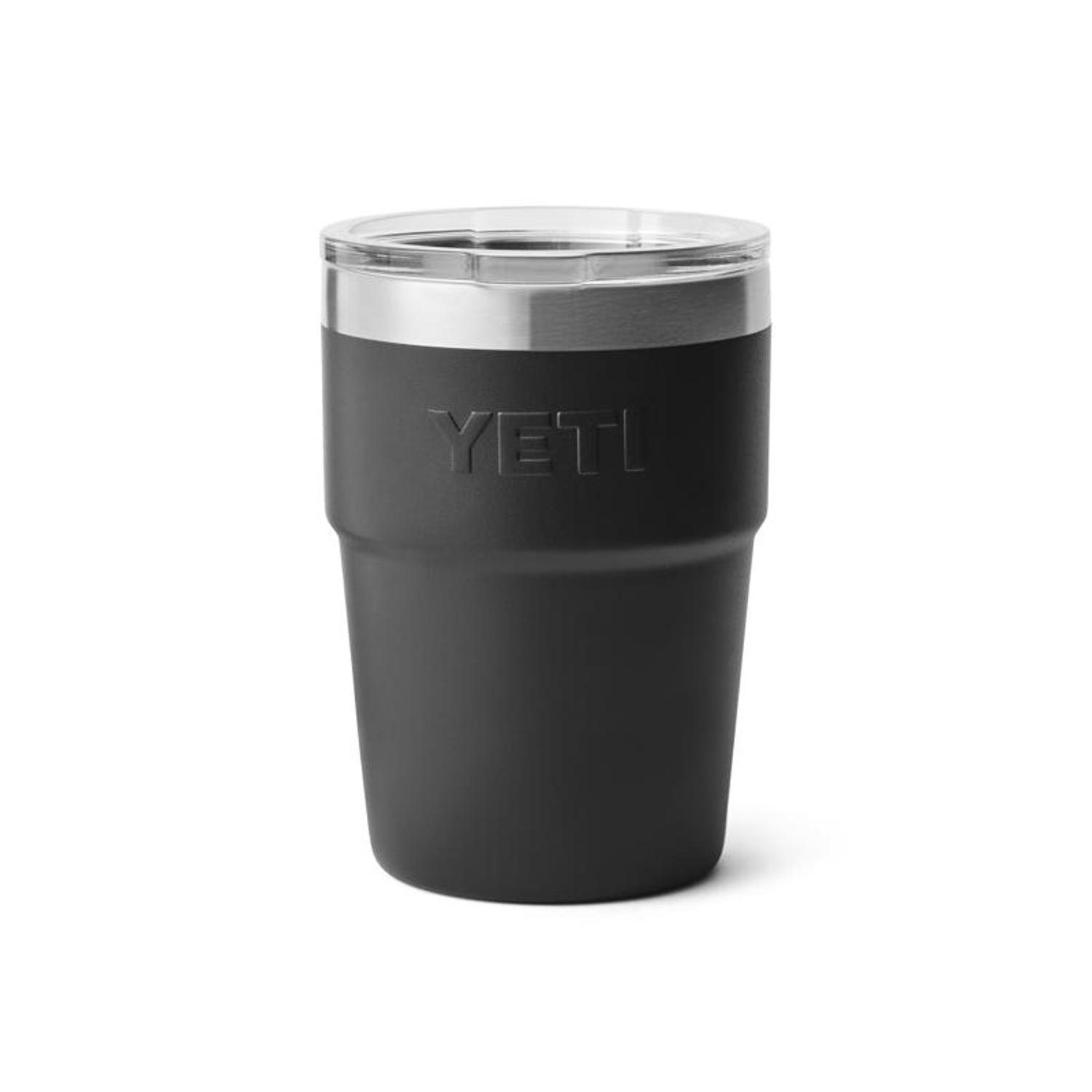 YETI Rambler 16 oz Black BPA Free Stackable Tumbler with MagSlider Lid