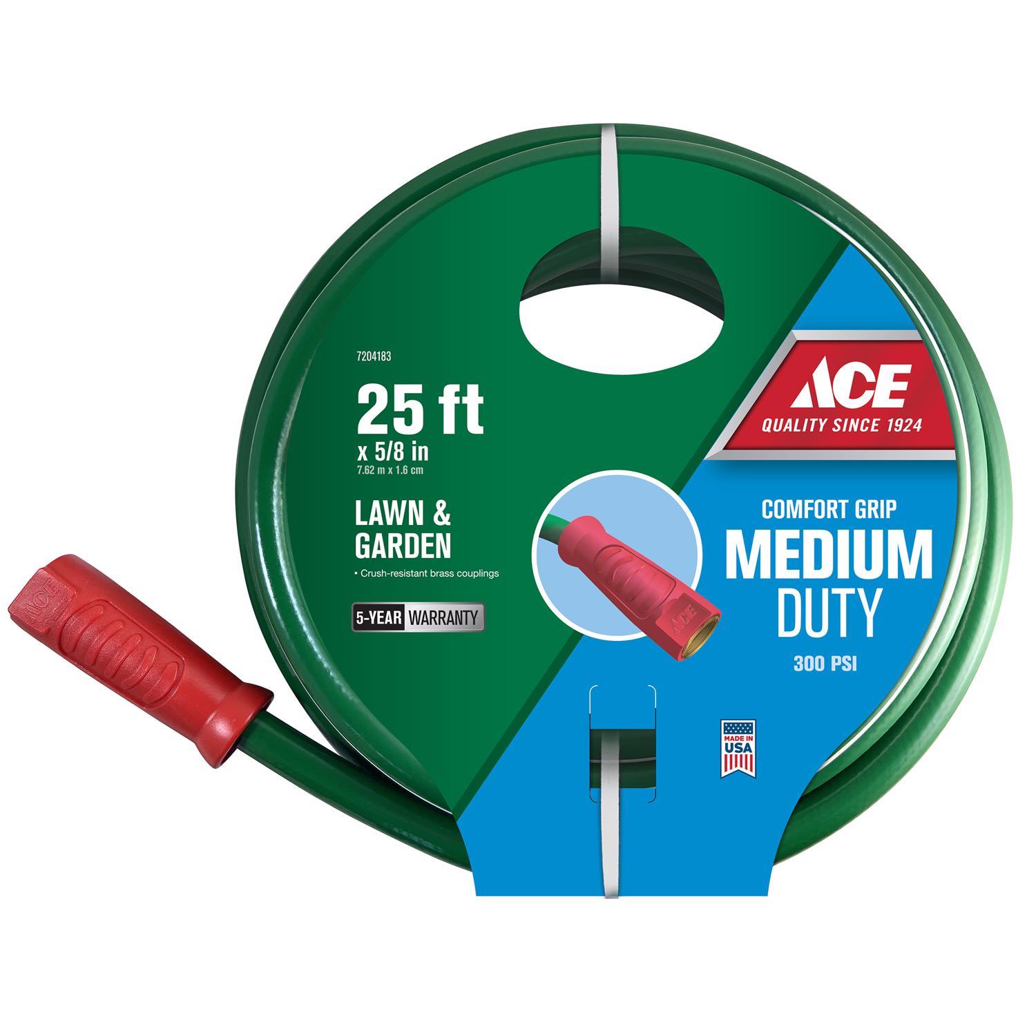Ace 5/8 in. D X 25 ft. L Medium Duty Garden Hose