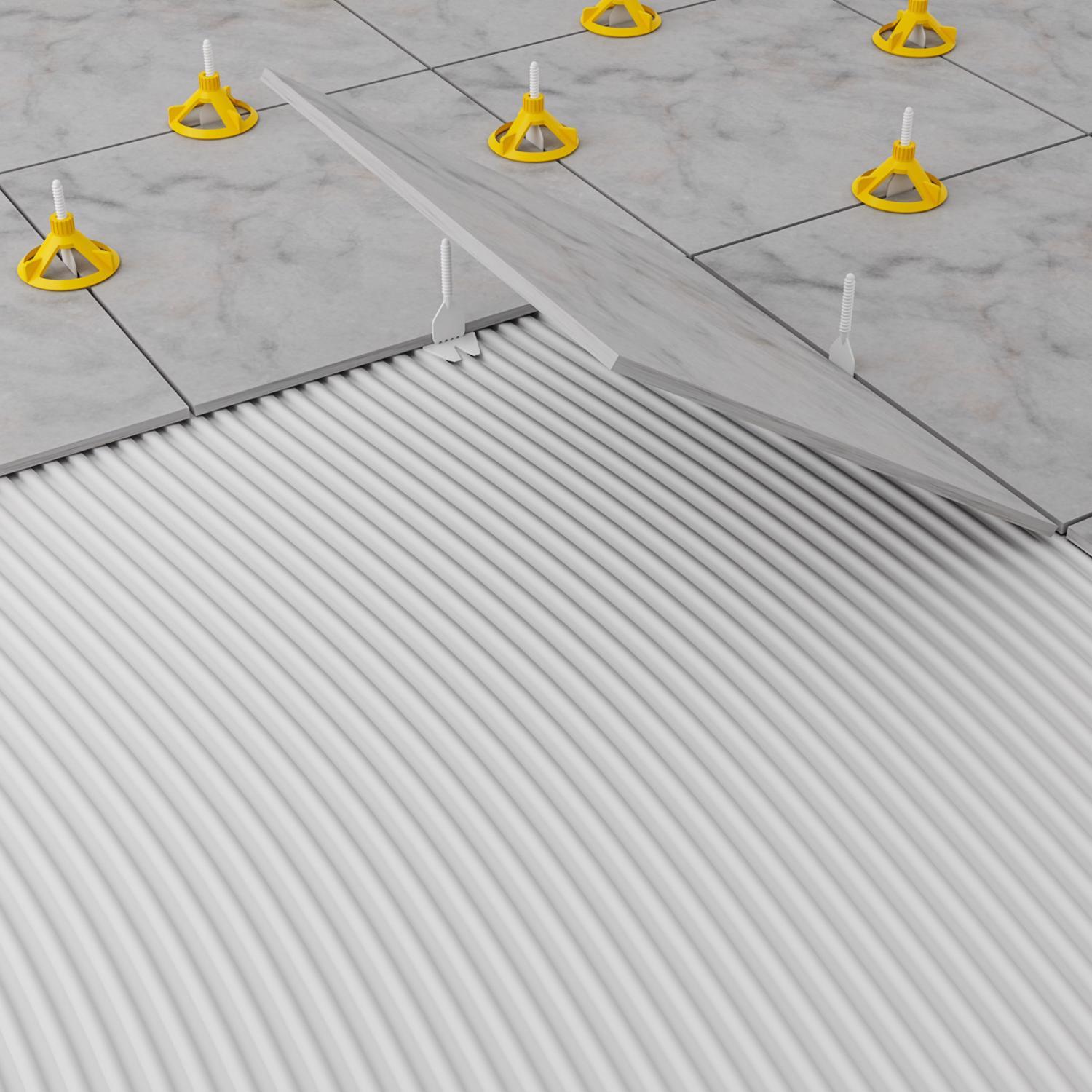 QEP Lash 1/16 in. H Plastic Tile Leveling Clips 100 pc