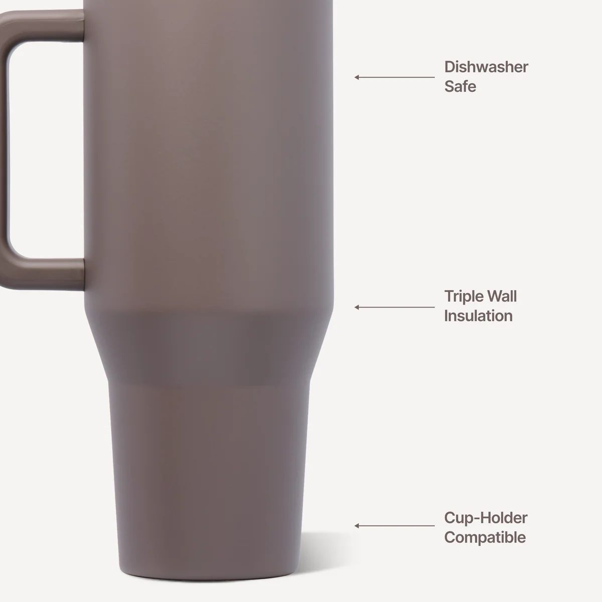 HydroJug Traveler 40 oz. Clay