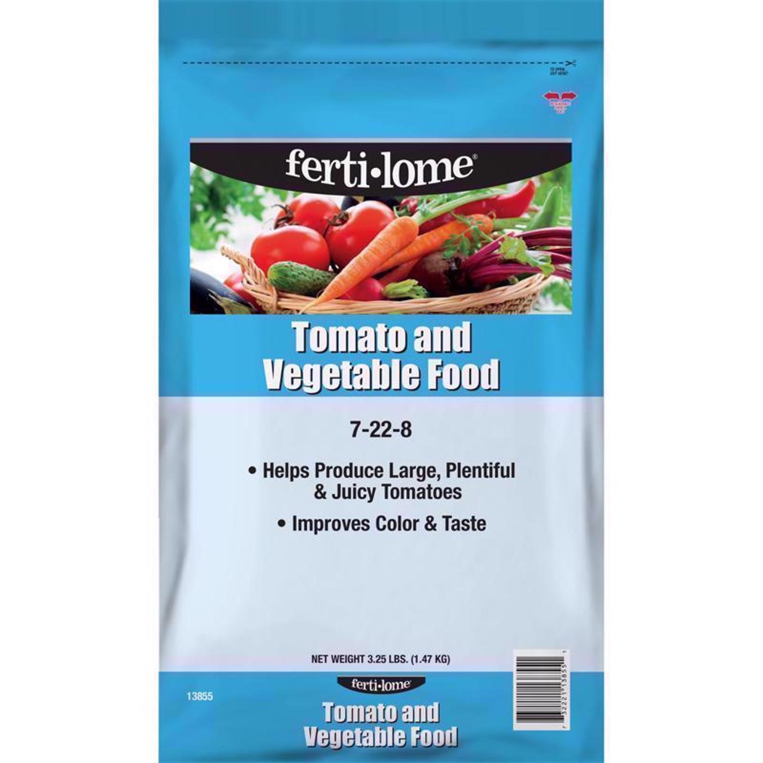 Ferti-lome TOMATO AND VEGETABLE Granules Plant Food 4 lb