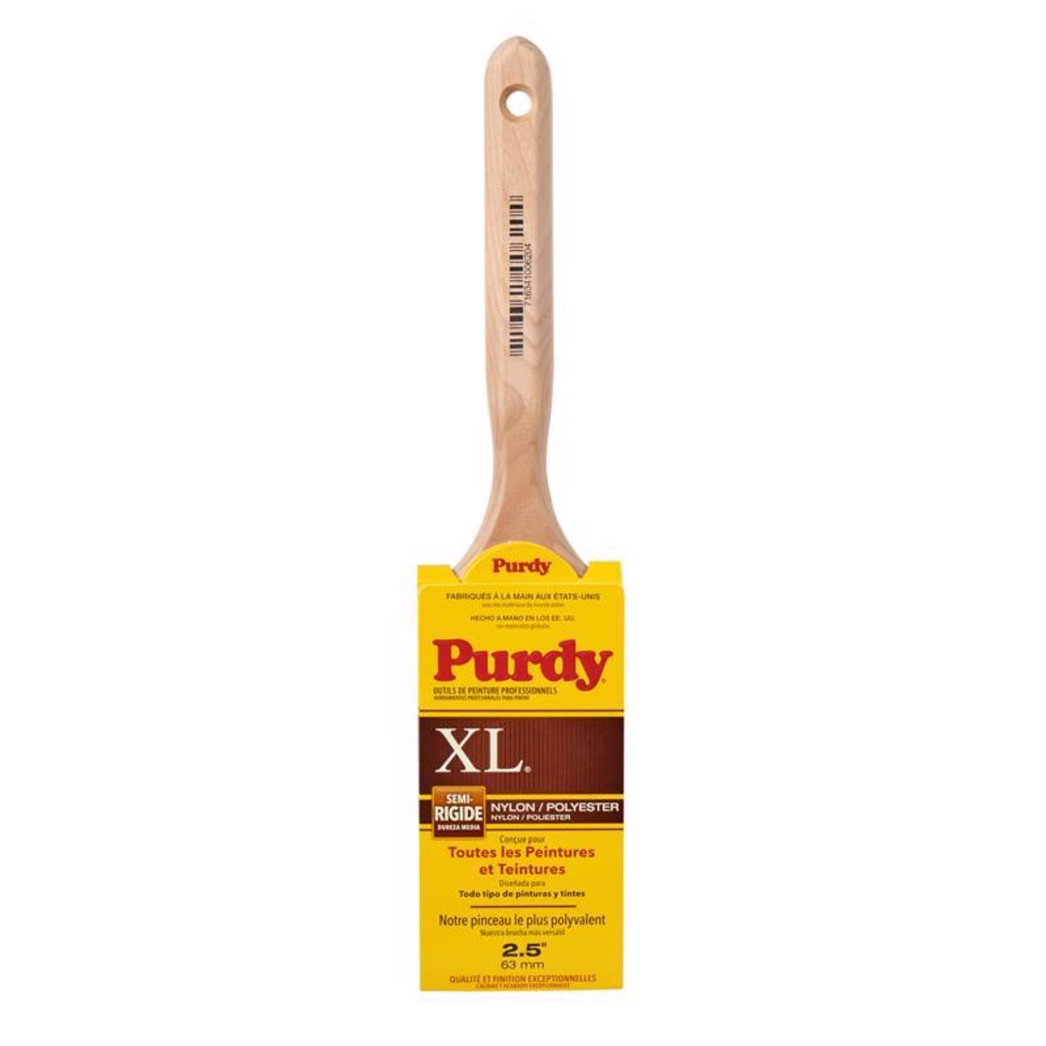 Purdy XL Bow 21/2 in. Medium Stiff Flat Trim Paint Brush Stine Home