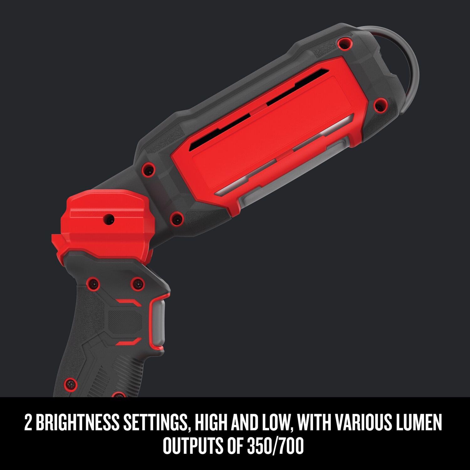 CRAFTSMAN V20 700 lm Red LED Work Light