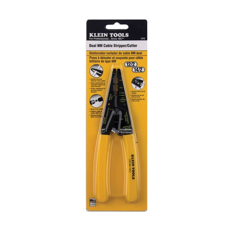Klein Tools Klein Kurve 14 Ga. 7.75 in. L Dual-Wire Cutter/Stripper