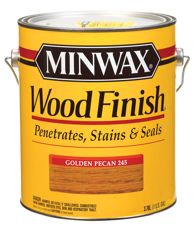 Minwax Wood Finish Transparent Oil-Based Wood Stain Golden Pecan 1 gal.