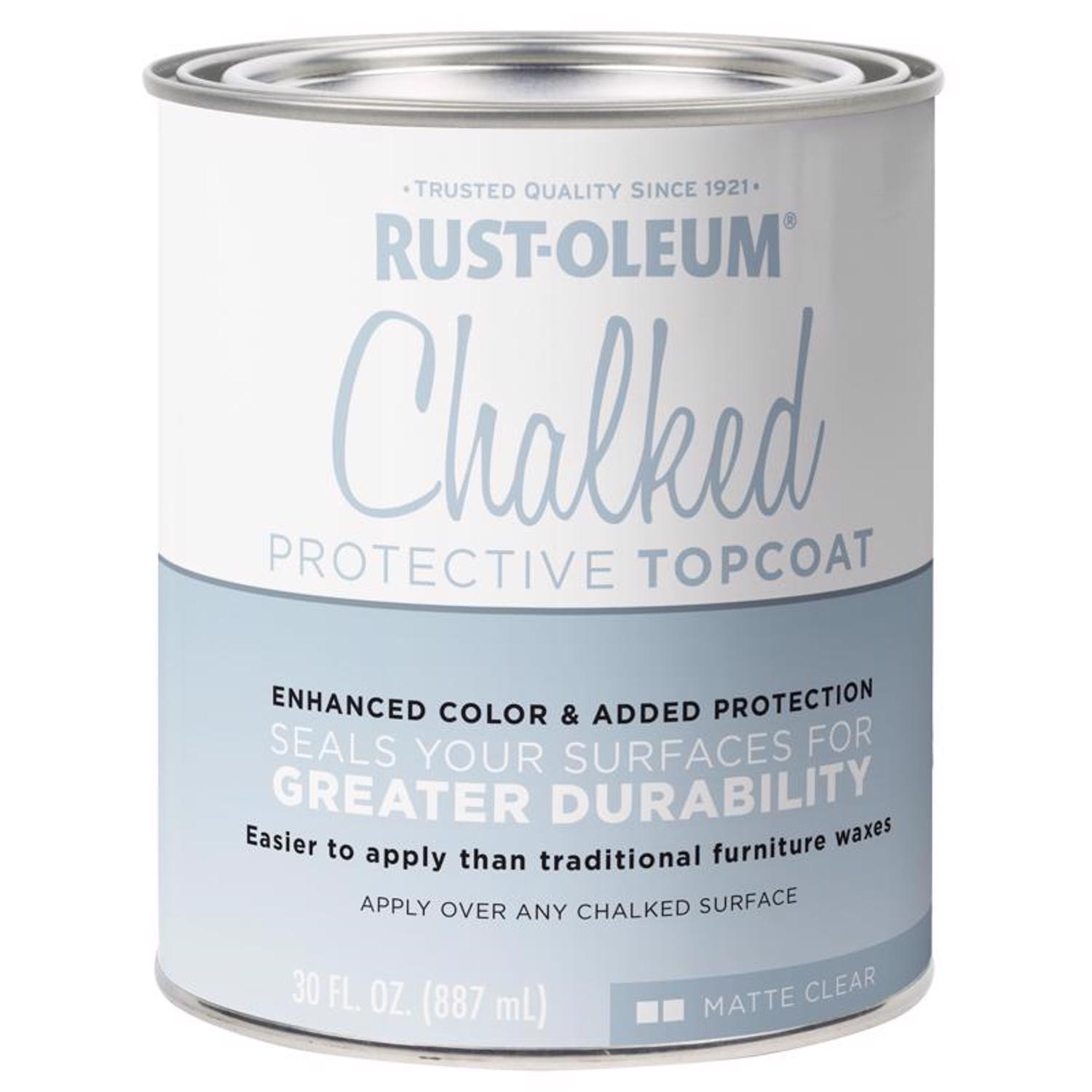 Rust-Oleum Chalked Matte Clear Chalk Paint 30 oz
