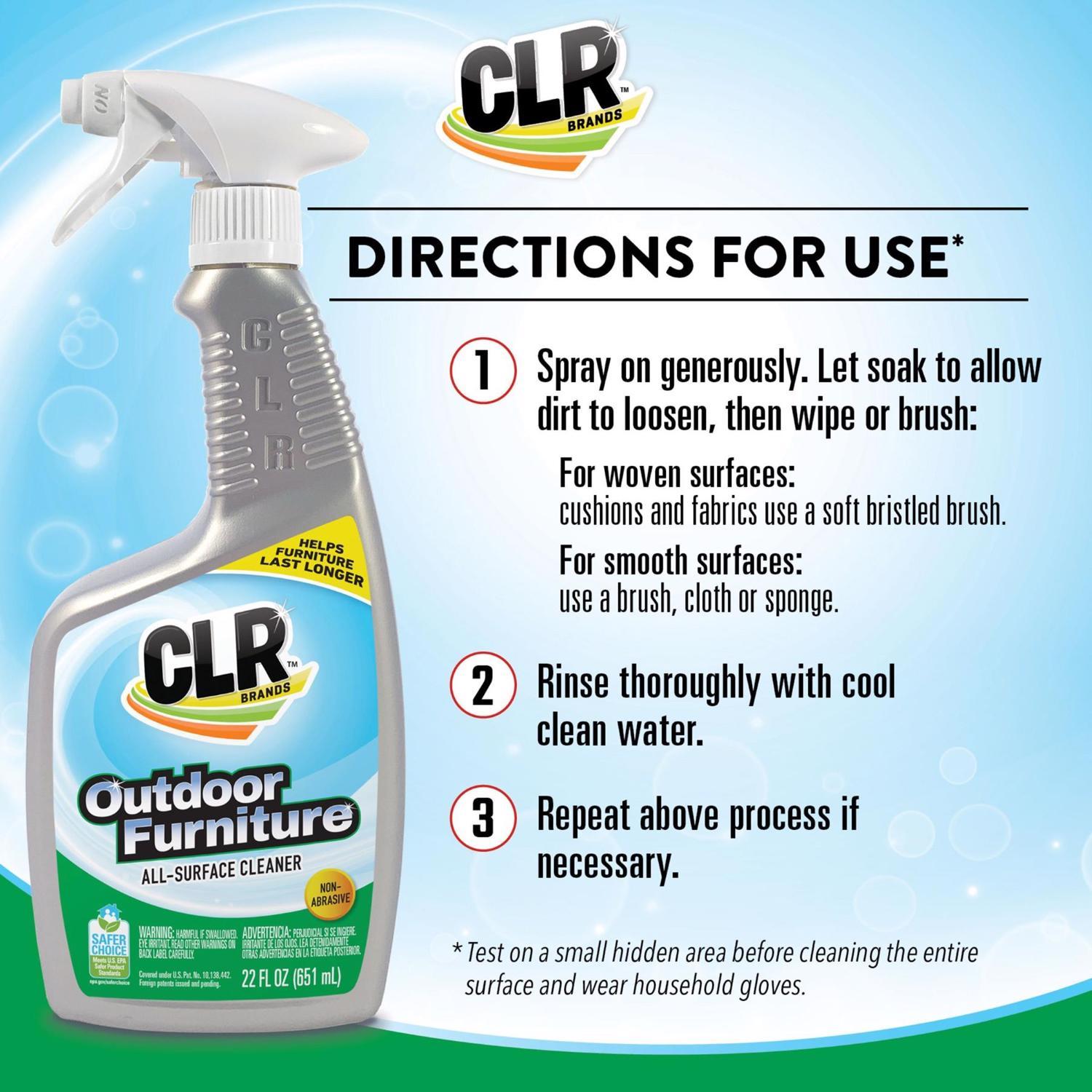 CLR Outdoor Furniture Cleaner 26 oz Liquid