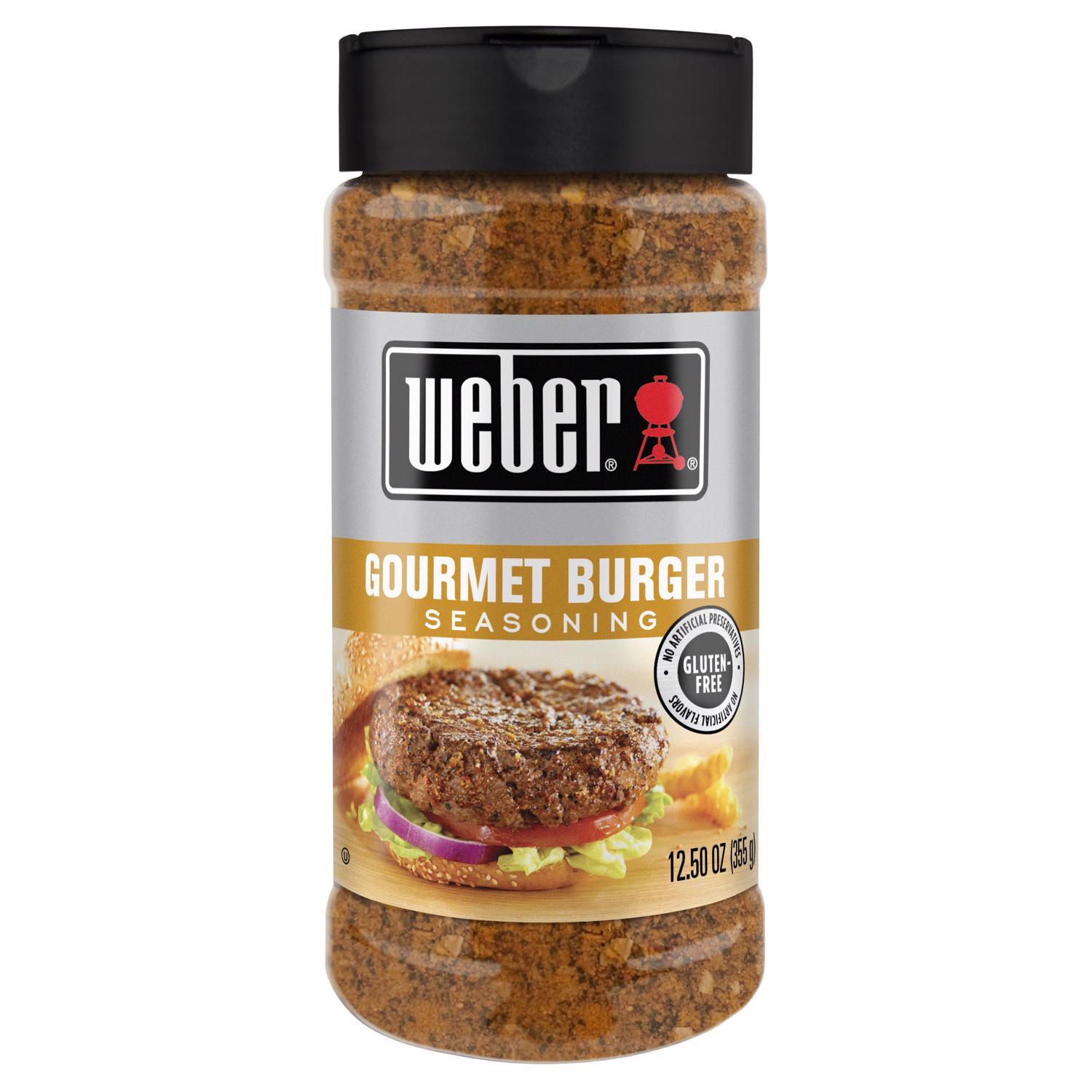 Weber Gluten Free Gourmet Burger Seasoning 12.5 oz.