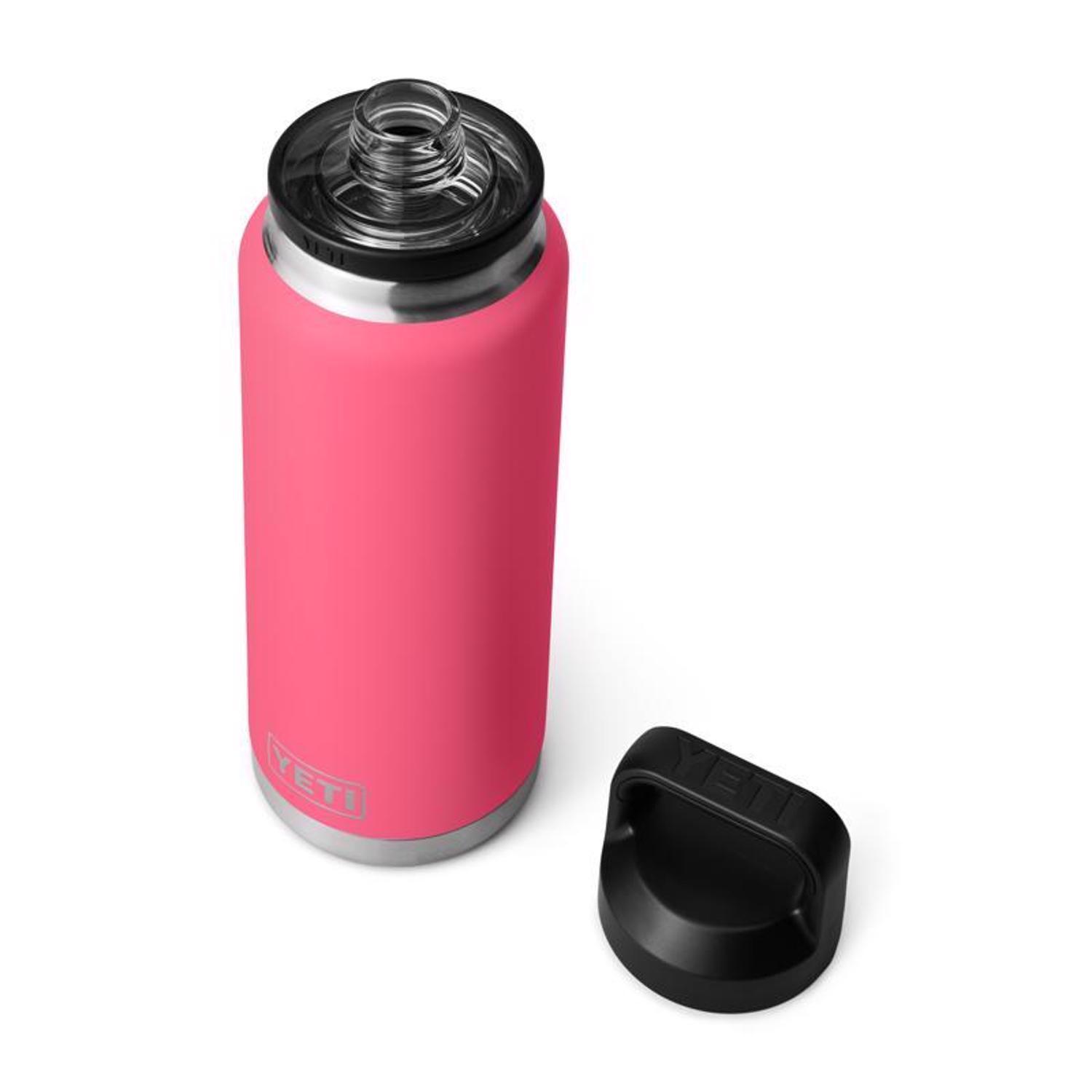 YETI Rambler 36 oz Tropical Pink BPA Free Bottle with Chug Cap