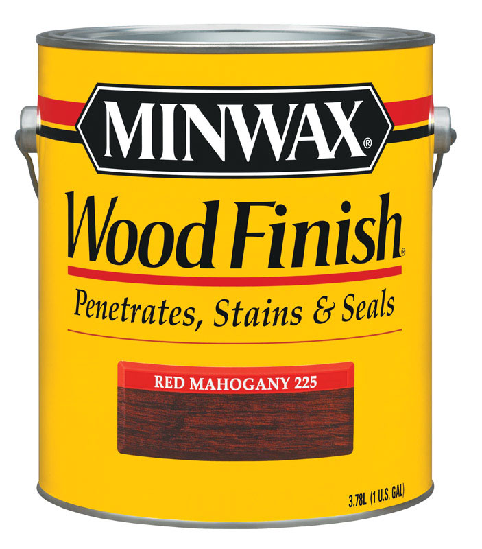 Minwax Wood Finish Transparent Oil-Based Wood Stain Red Mahogany 1 gal.