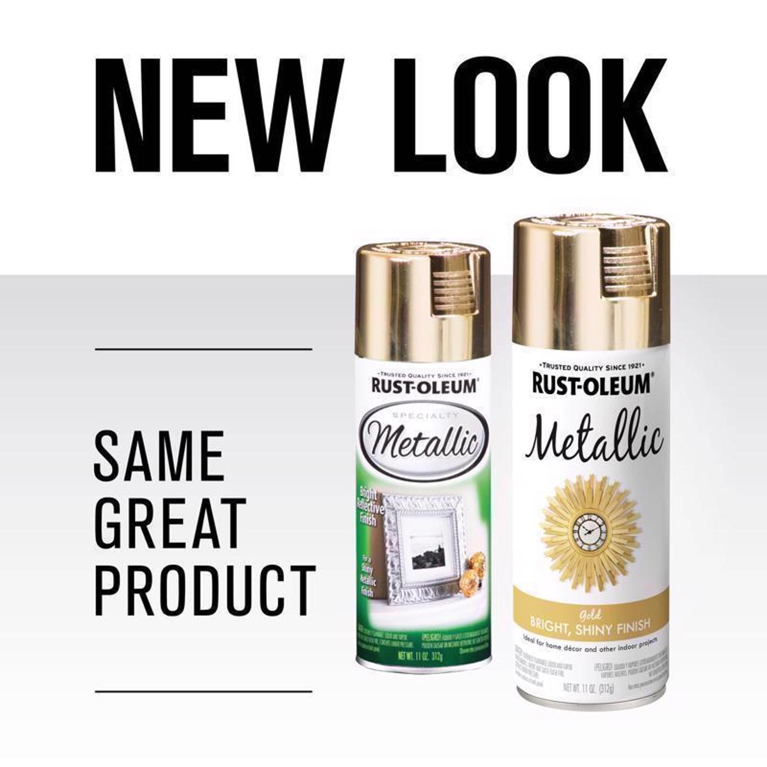 Rust-Oleum Specialty Metallic Gold Metallic Spray Paint 11 oz
