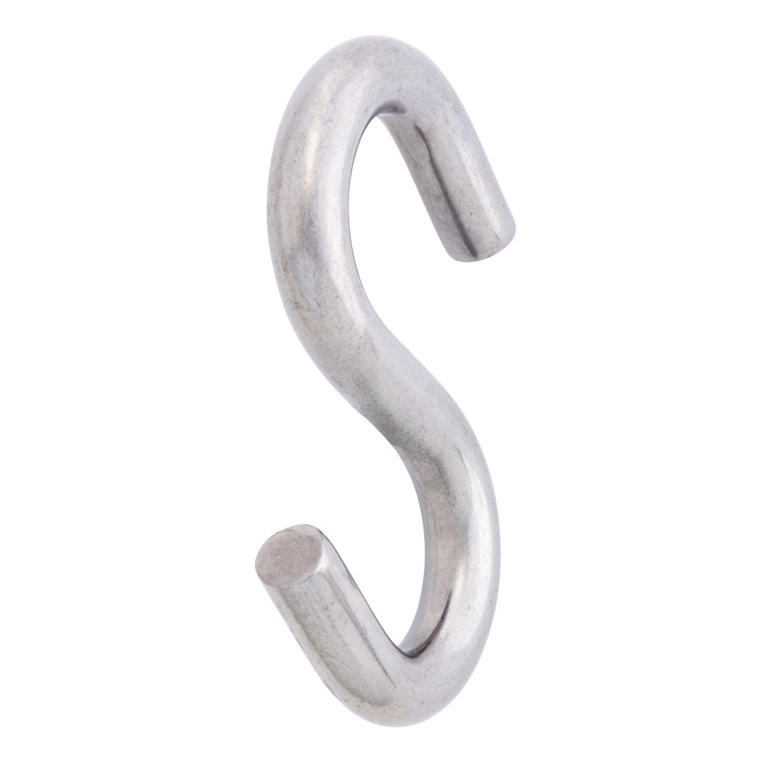 Hampton Small Steel 2.5 in. L S-Hook 250 lb 1 pk