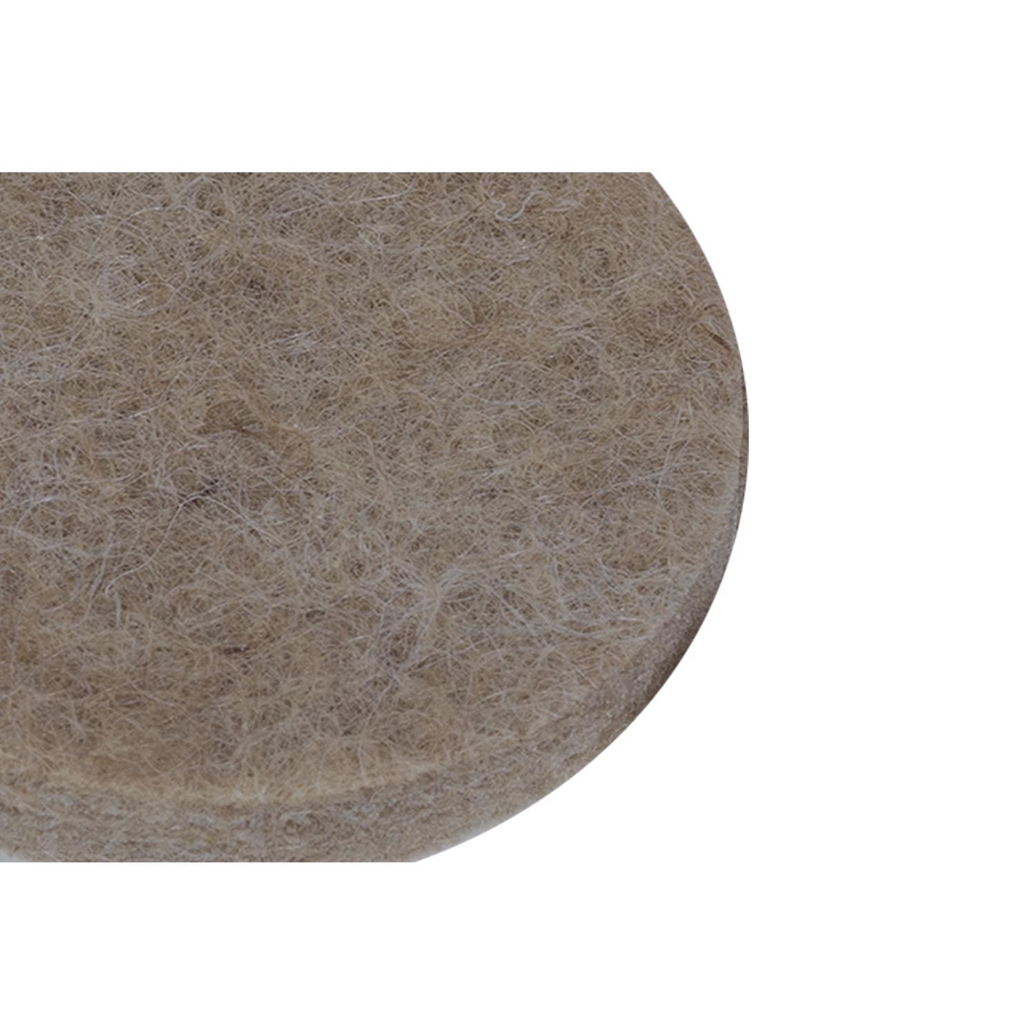 Ace Felt Self Adhesive Protective Pad Brown Round 1 in. W 48 pk