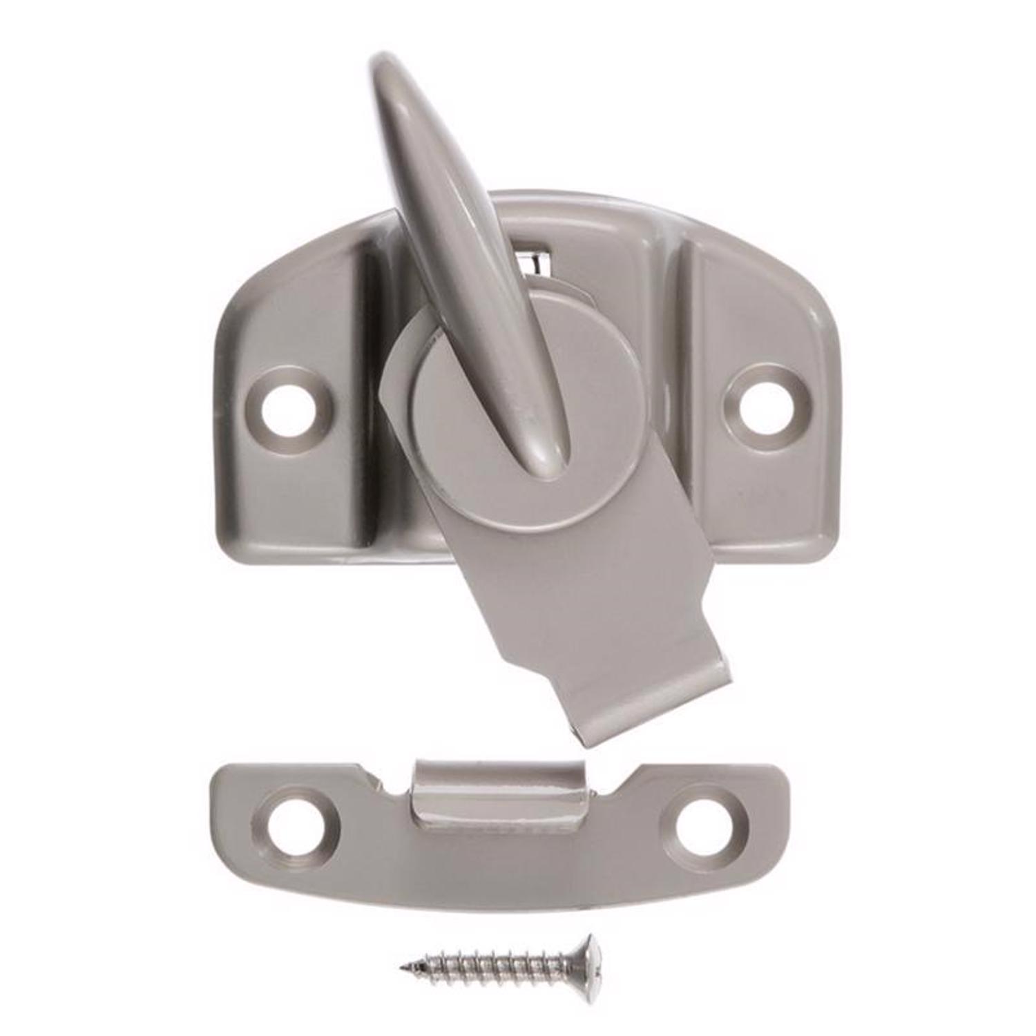 Ace Silver Brass Window Lock 1 pk