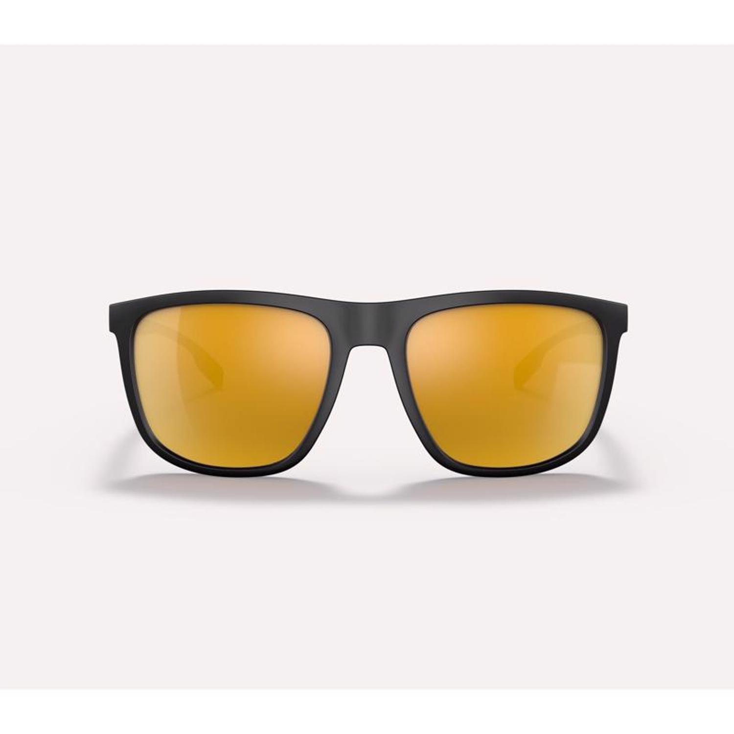 Native Mesa Sunglasses Unisex Matte Black Frame Bronze Lens Polarized Blue Light Blocking