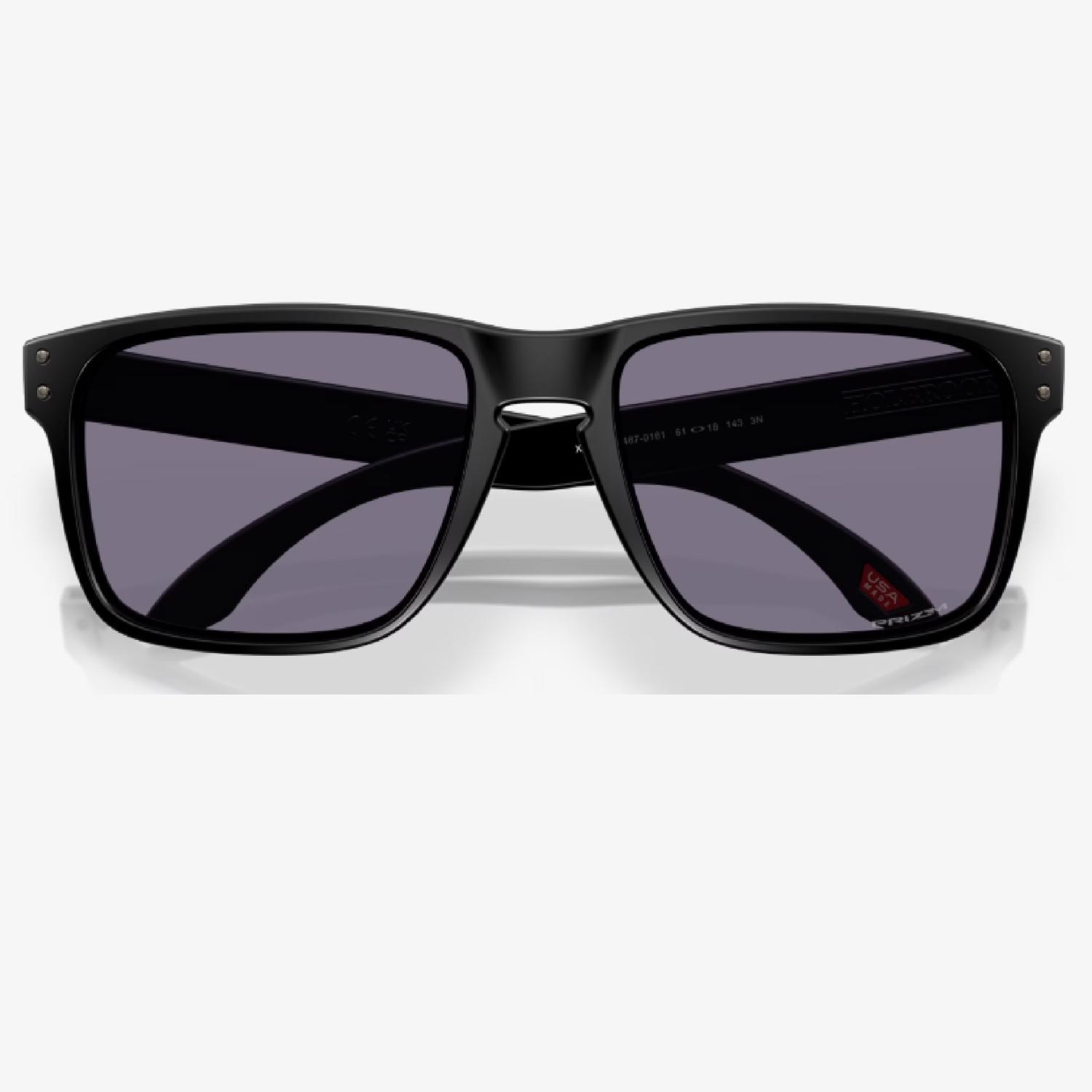 Oakley Holbrook XXL Sunglasses Men's Matte Black Frame Prizm Grey Lens