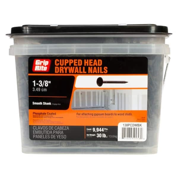 Grip-Rite Nail Drywall 1-3/8" Pail 30#