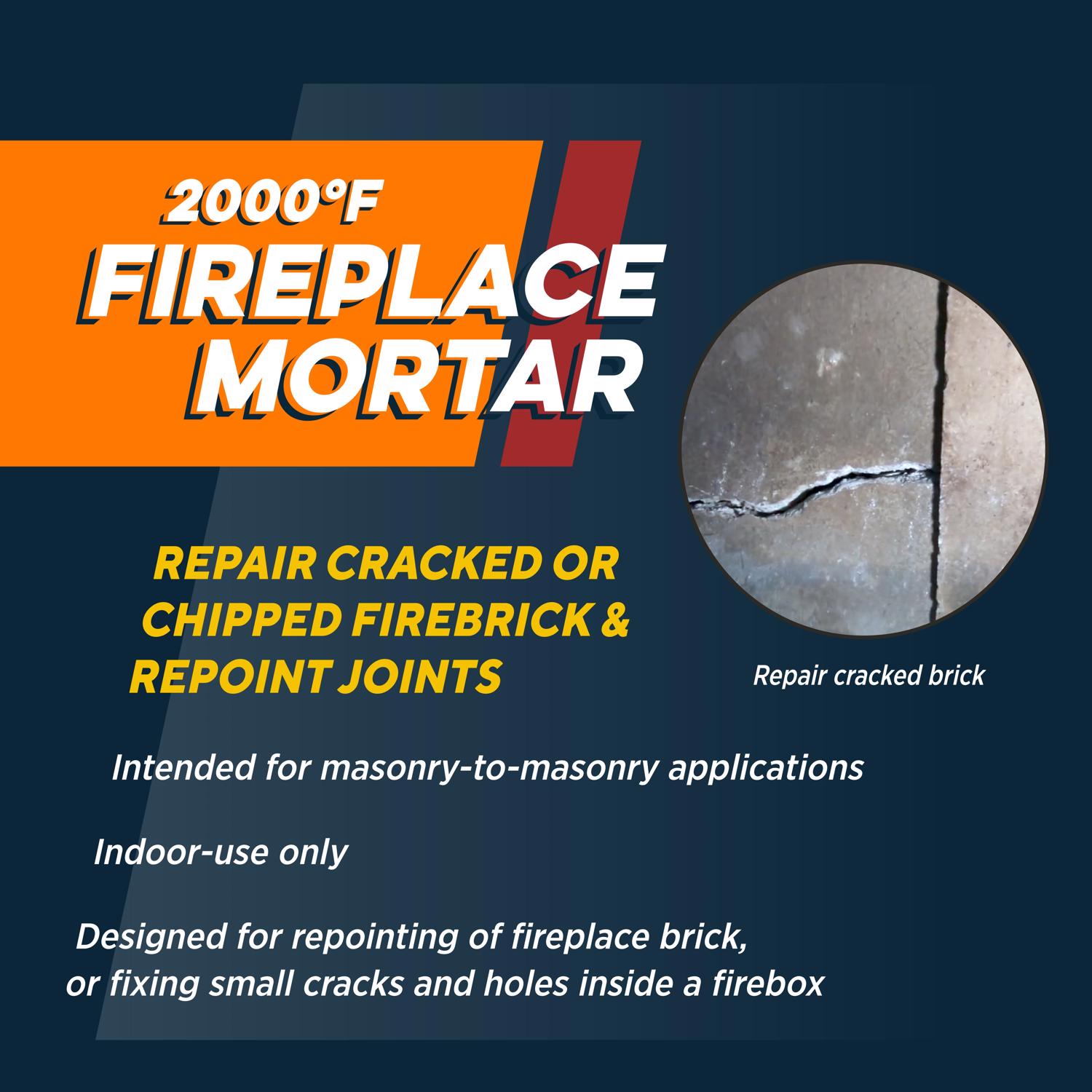Rutland Fireplace Mortar