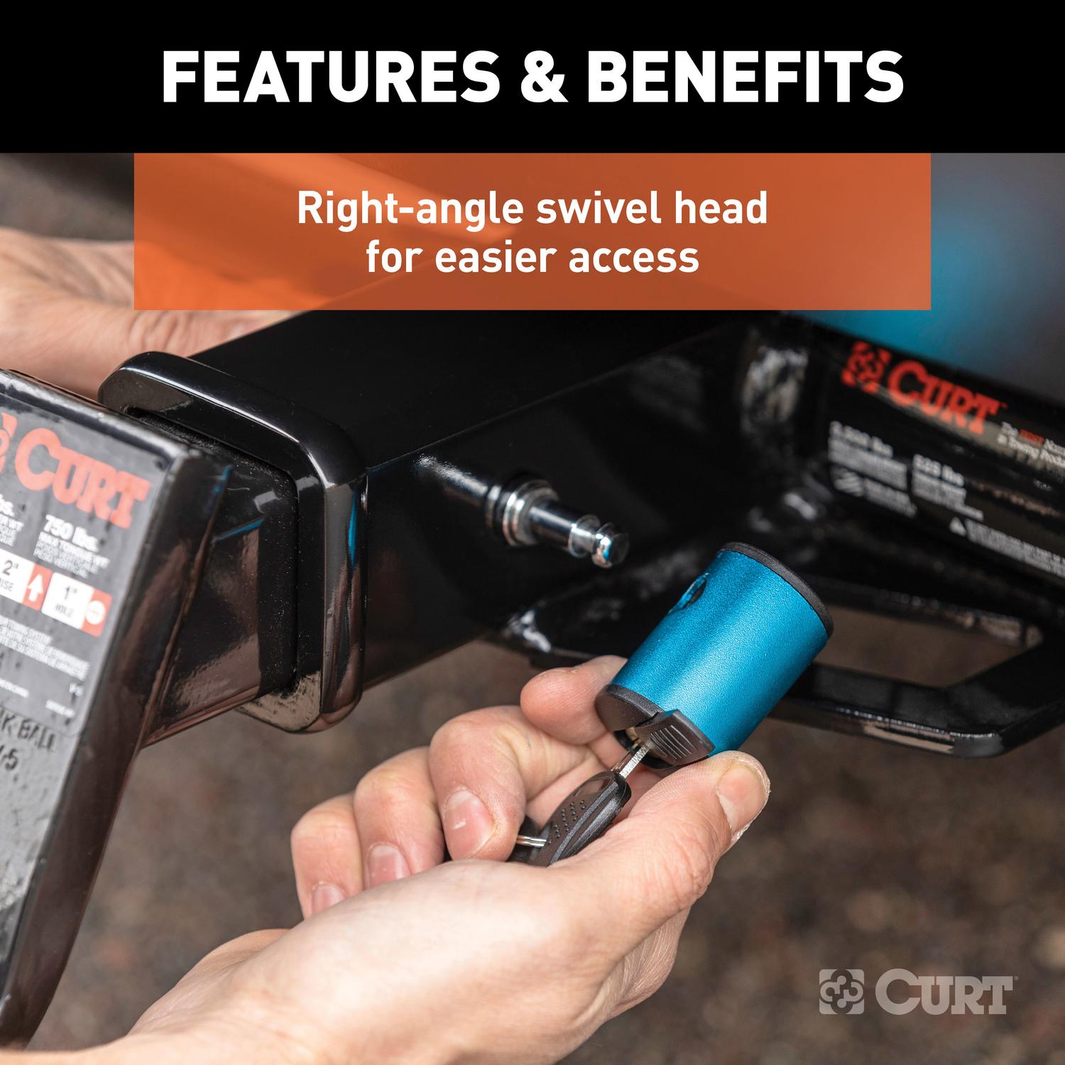 CURT Locking Hitch Pin