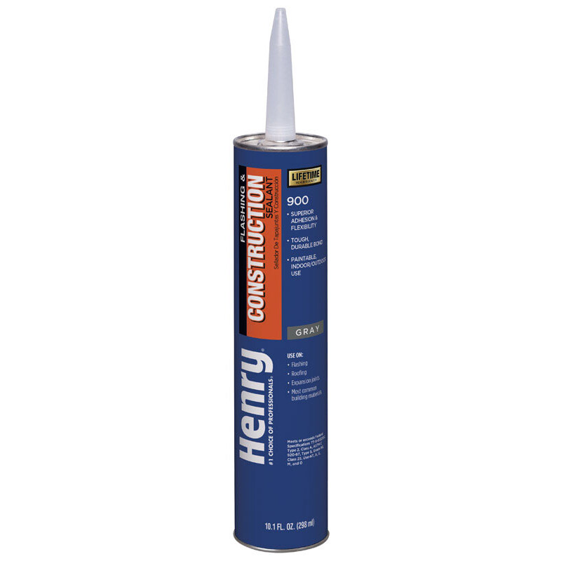 Henry Cement Flashing and Construction Sealant 10.1 oz. Gray