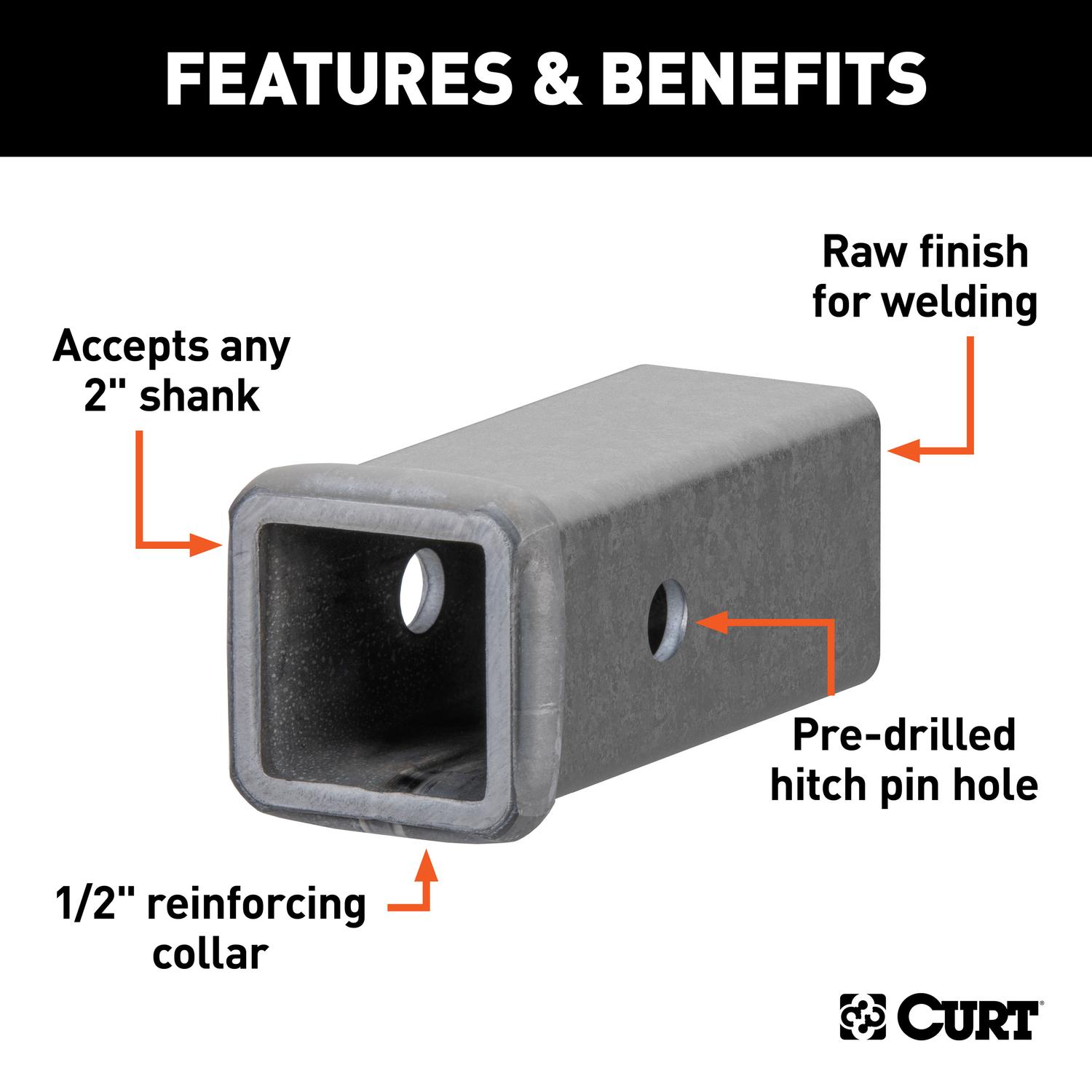 CURT Receiver Tube