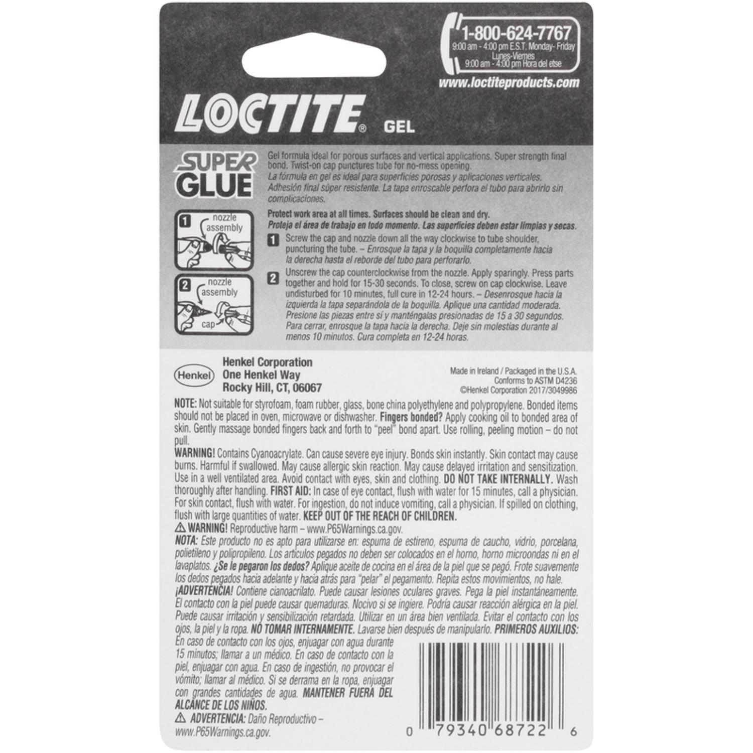 Loctite Super Glue Super Strength Glue Clear Super Glue 4 gm