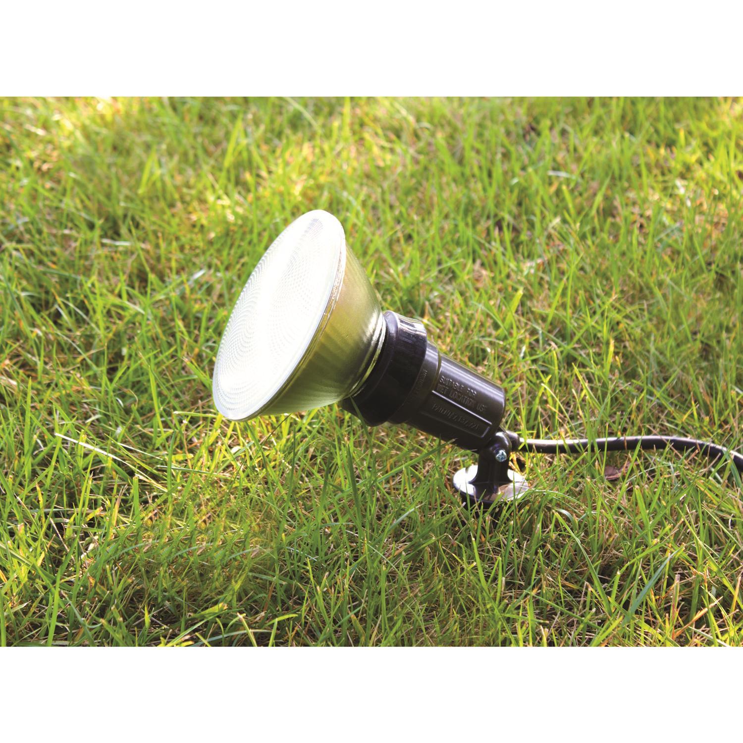 Sigma Engineered Solutions Weathered Bronze Bronze Plug In 150 W LED Spike Light Lampholder 1 pk