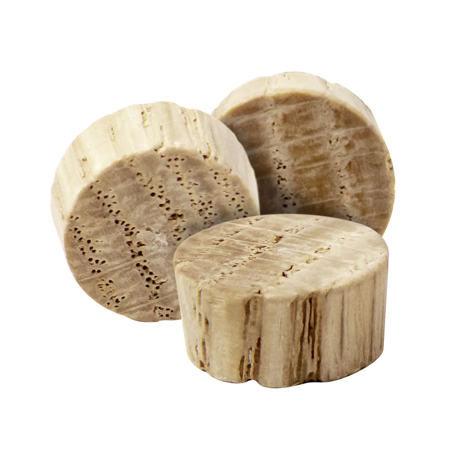 Richelieu Flat Oak Head Plug 1/2 in. D X.5 in. L 25 pk Natural