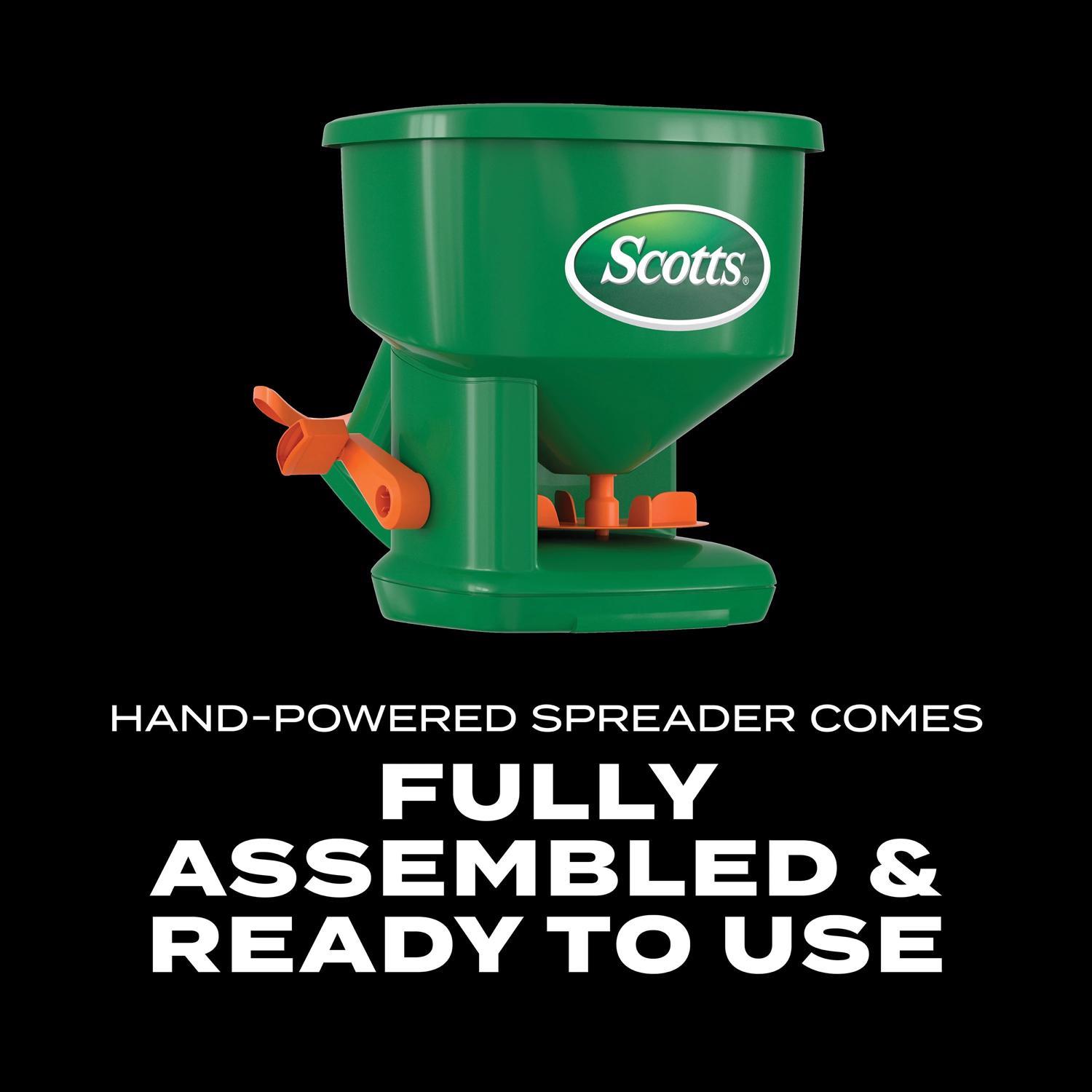 Scotts Whirl Handheld Spreader For Fertilizer/Ice Melt/Seed