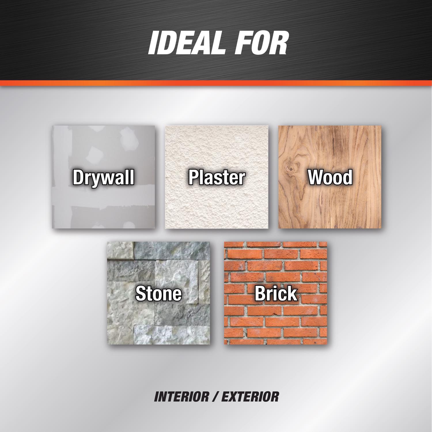 DAP Drydex 3.5 in. L X 6-3/5 in. W Spackling White Wall Repair Kit