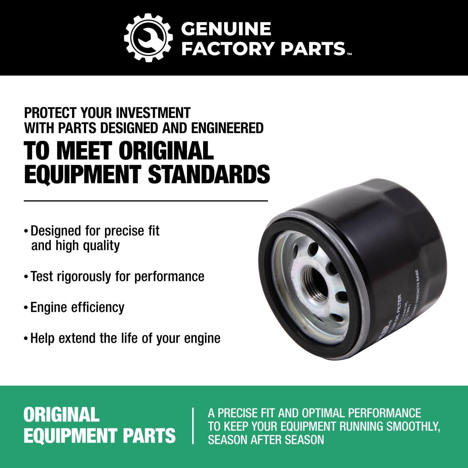 Genuine Factory Parts Oil Filter