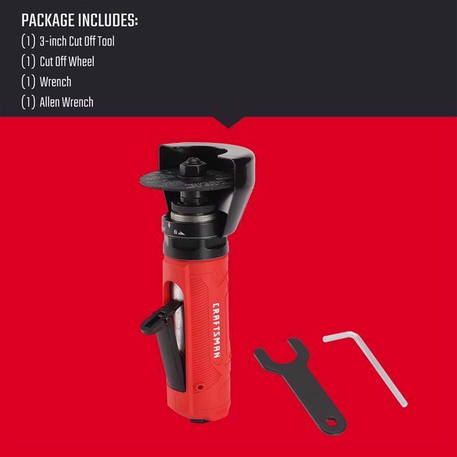 CRAFTSMAN 3 in. D Air Cut-Off Tool