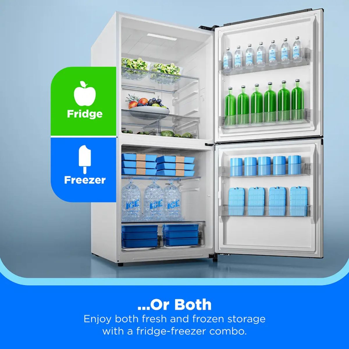Midea 50/50 Flex Convertible White Freezer | Stine Home + Yard