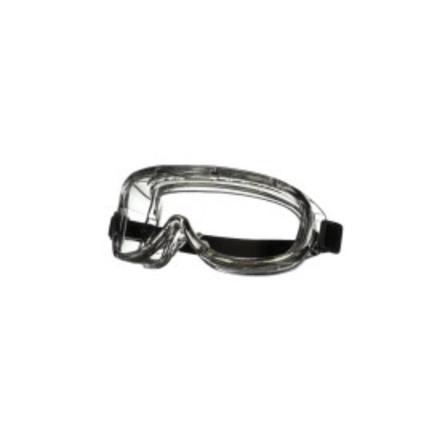 3M Chemical Splash Goggles Clear Lens Black Frame 1 pc