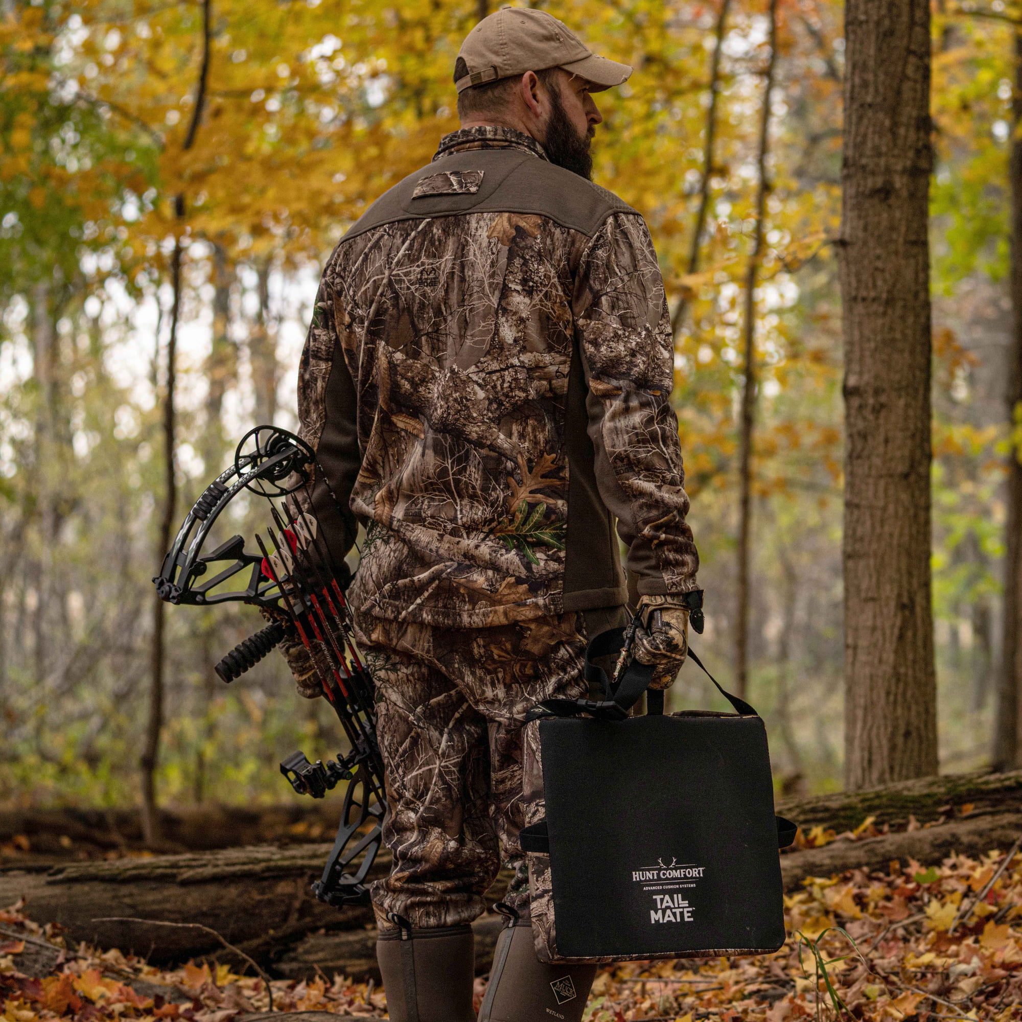 Tailmate Litecore Cushion, Mossy Oak Camouflage, 16in. x 14in.