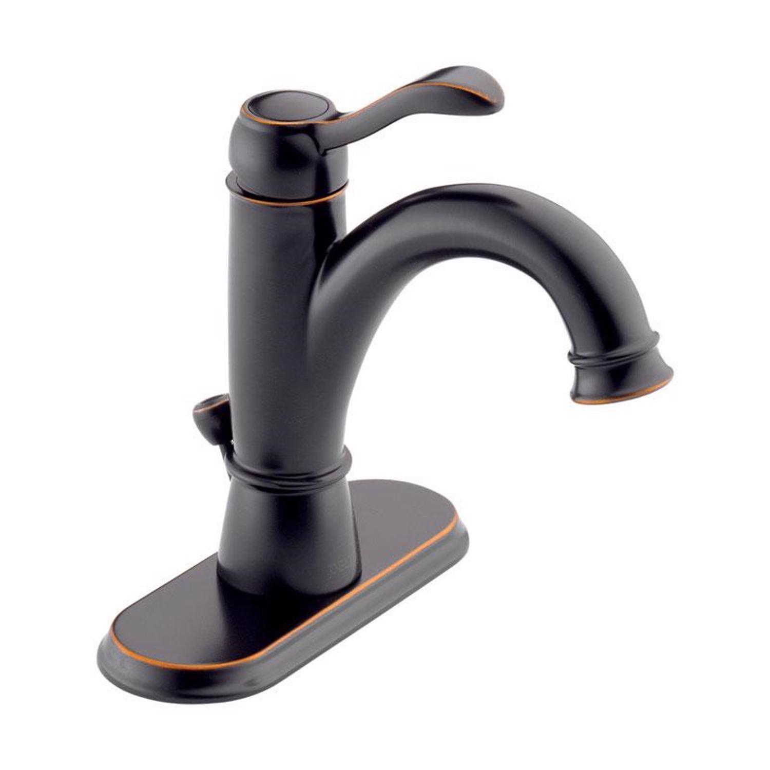 Delta Porter Oil Rubbed Bronze Bathroom Faucet 4 in.