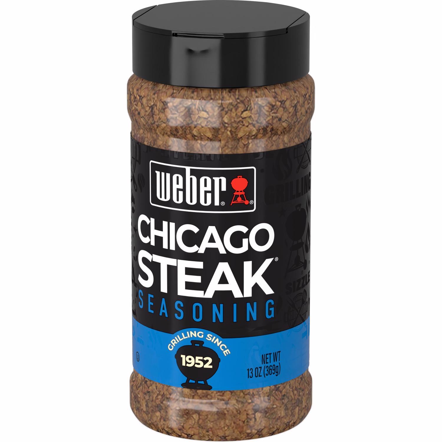 Weber Gluten Free Chicago Steak Seasoning 13 oz