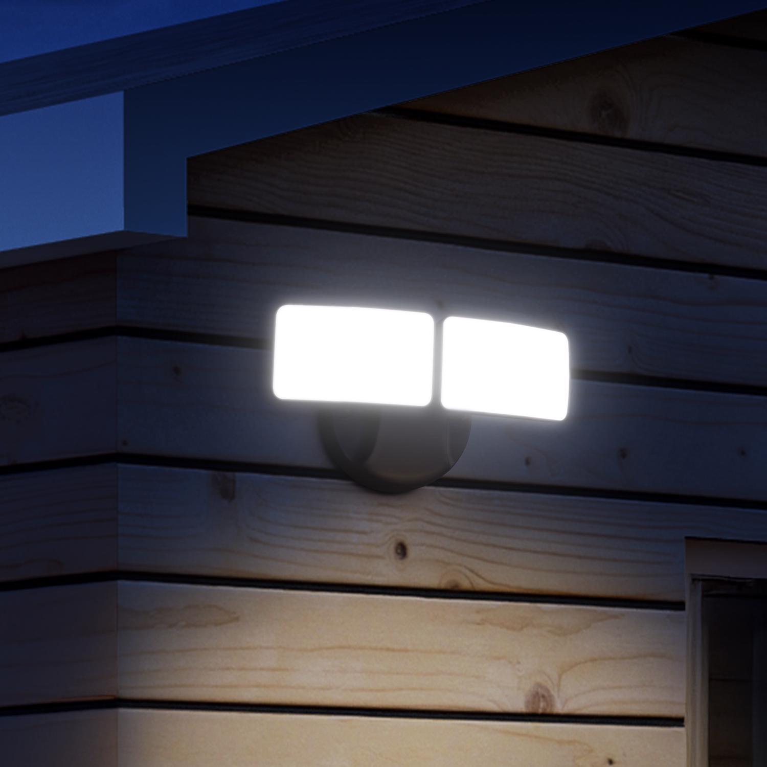 Feit LED Dusk to Dawn Hardwired LED Bronze Security Floodlight