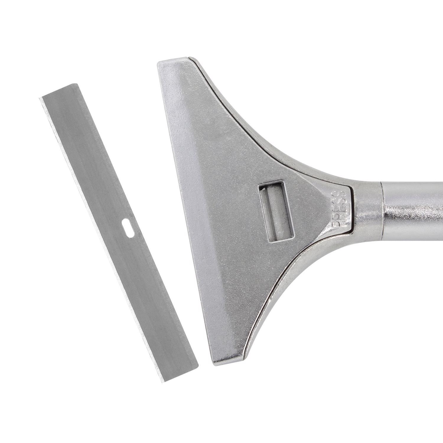 QEP 4 in. H Steel Floor Scraper Blade 5 pk