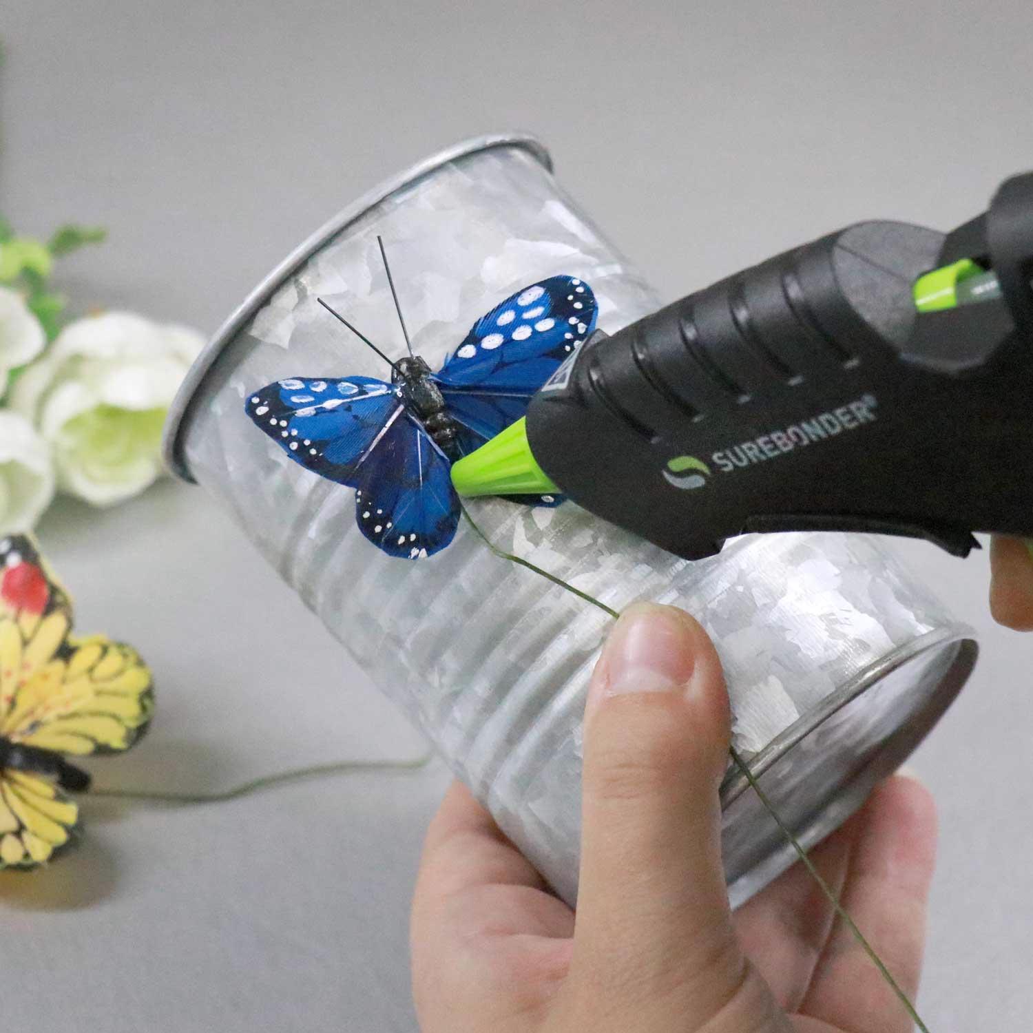 Surebonder Plus 20 W Dual Temperature Mini Glue Gun Kit 110 V