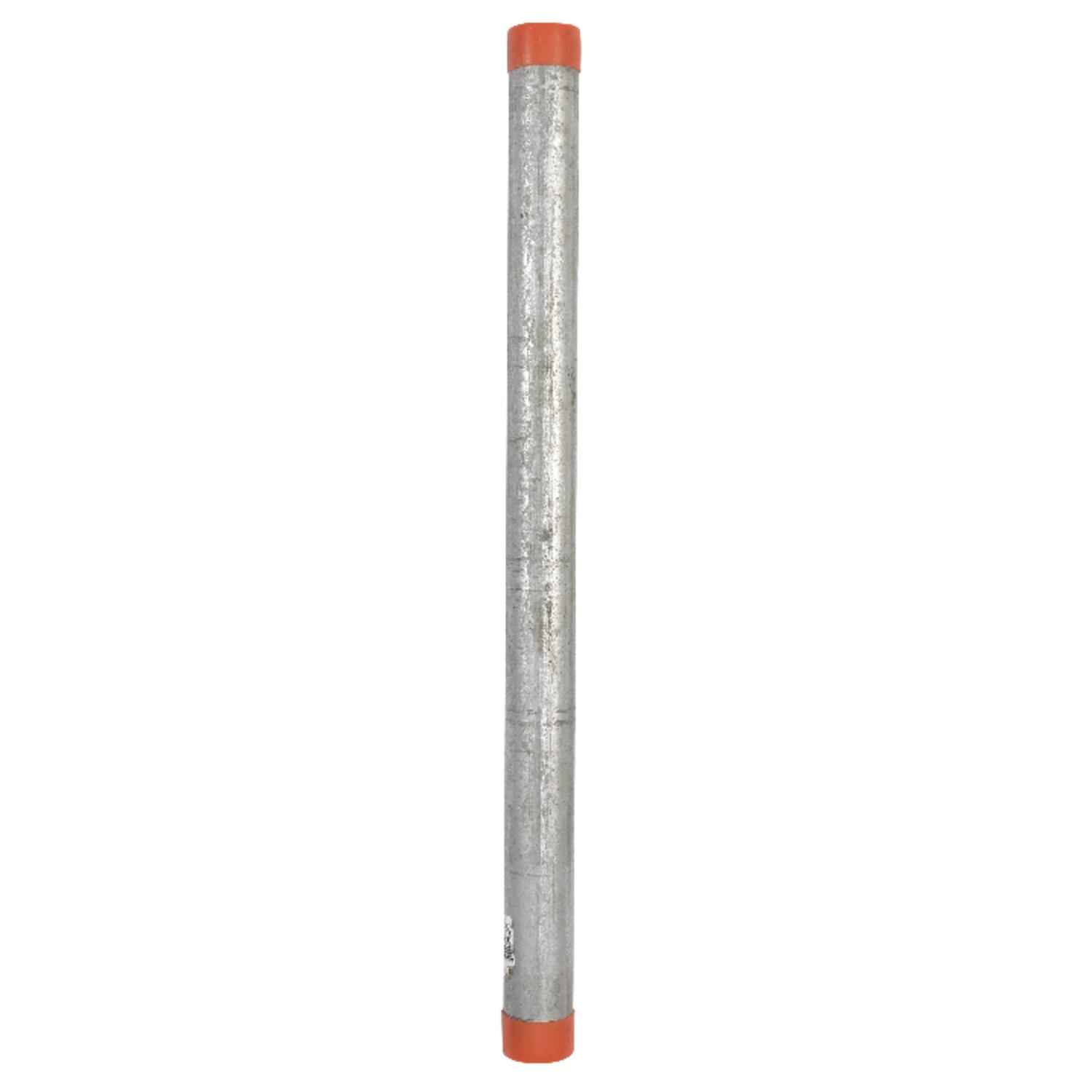 B&K Mueller 1-1/4 in. D X 24 in. L Galvanized Steel Pre-Cut Pipe