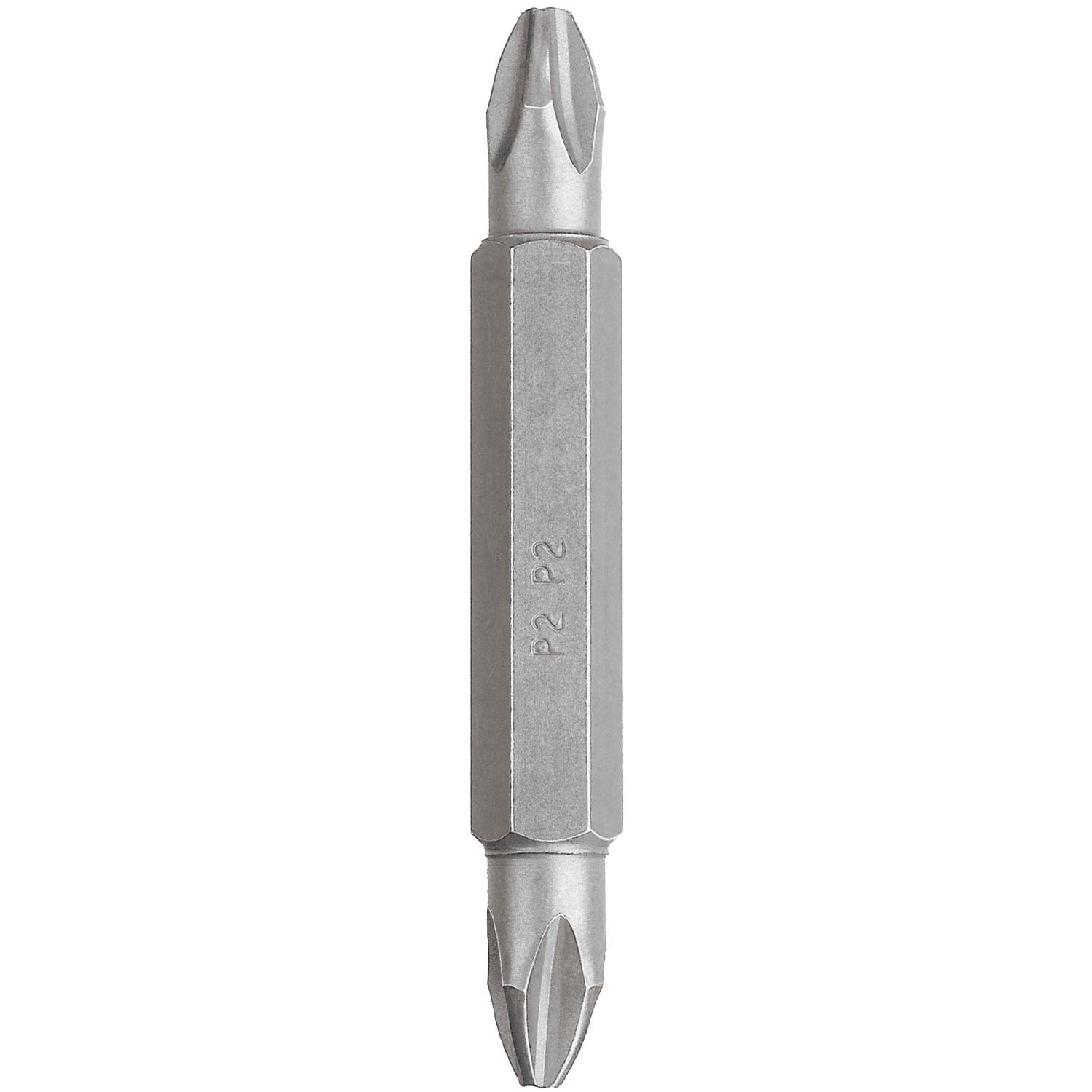 DeWalt Phillips #2 X 2 in. L Double-Ended Screwdriver Bit Heat-Treated Steel 1 pc