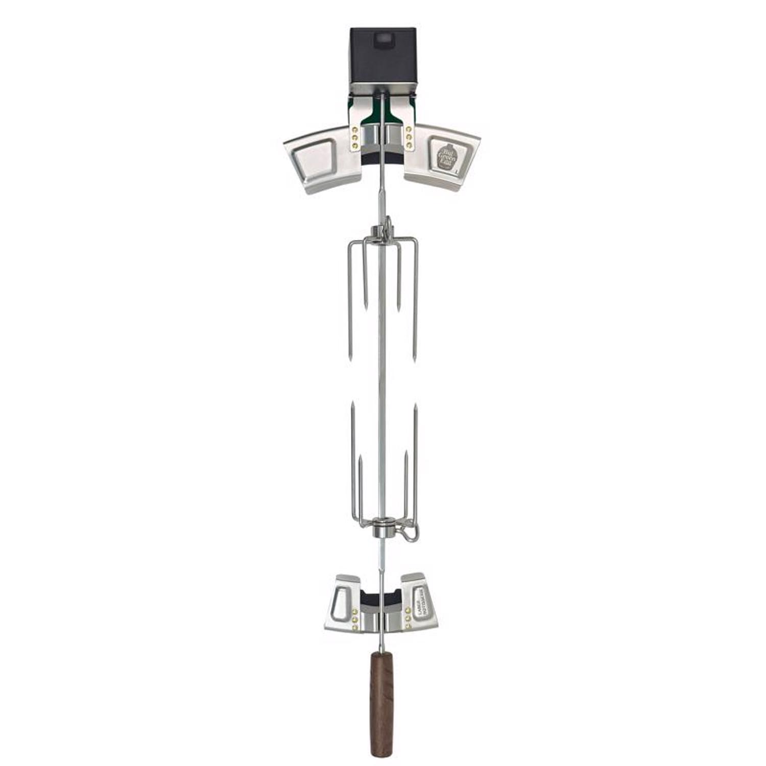 Big Green Egg (Lg) Stainless Steel Rotisserie Kit 1 pk