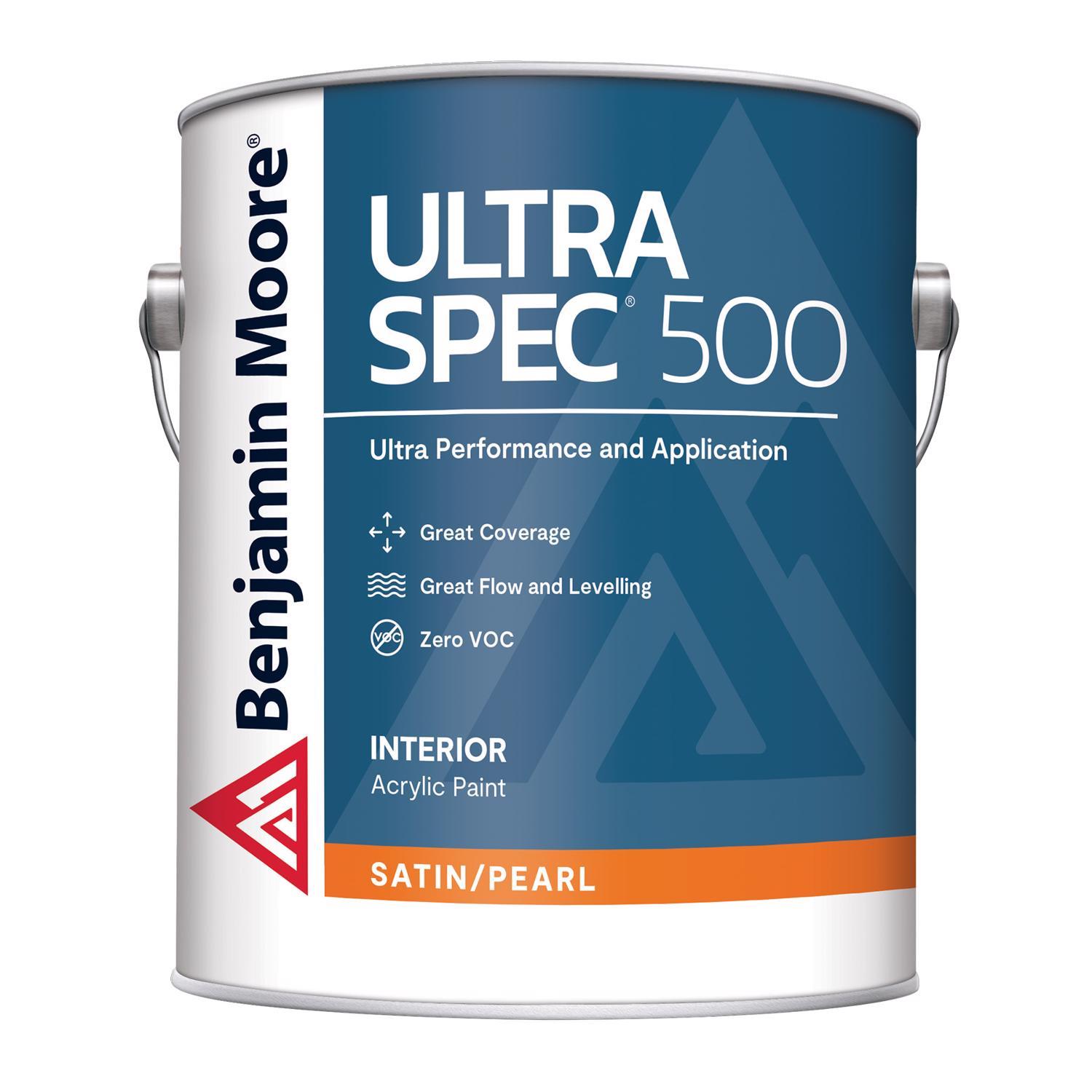 Benjamin Moore Ultra Spec 500 Satin/Pearl Base 1 Paint Interior 1 gal