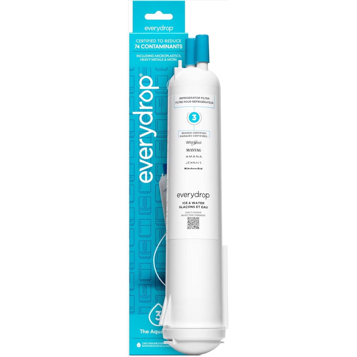 Whirlpool EveryDrop Refrigerator Replacement Filter For Whirlpool Filter 3