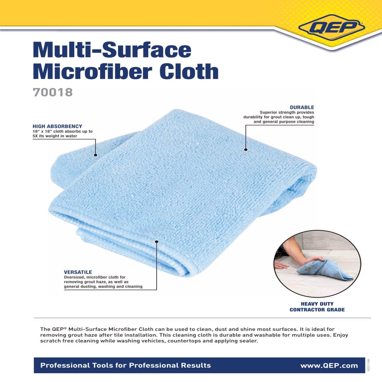 QEP.01 in. H X 18 in. W X 18 in. L Polypropylene Grouting Sponge 2 pk