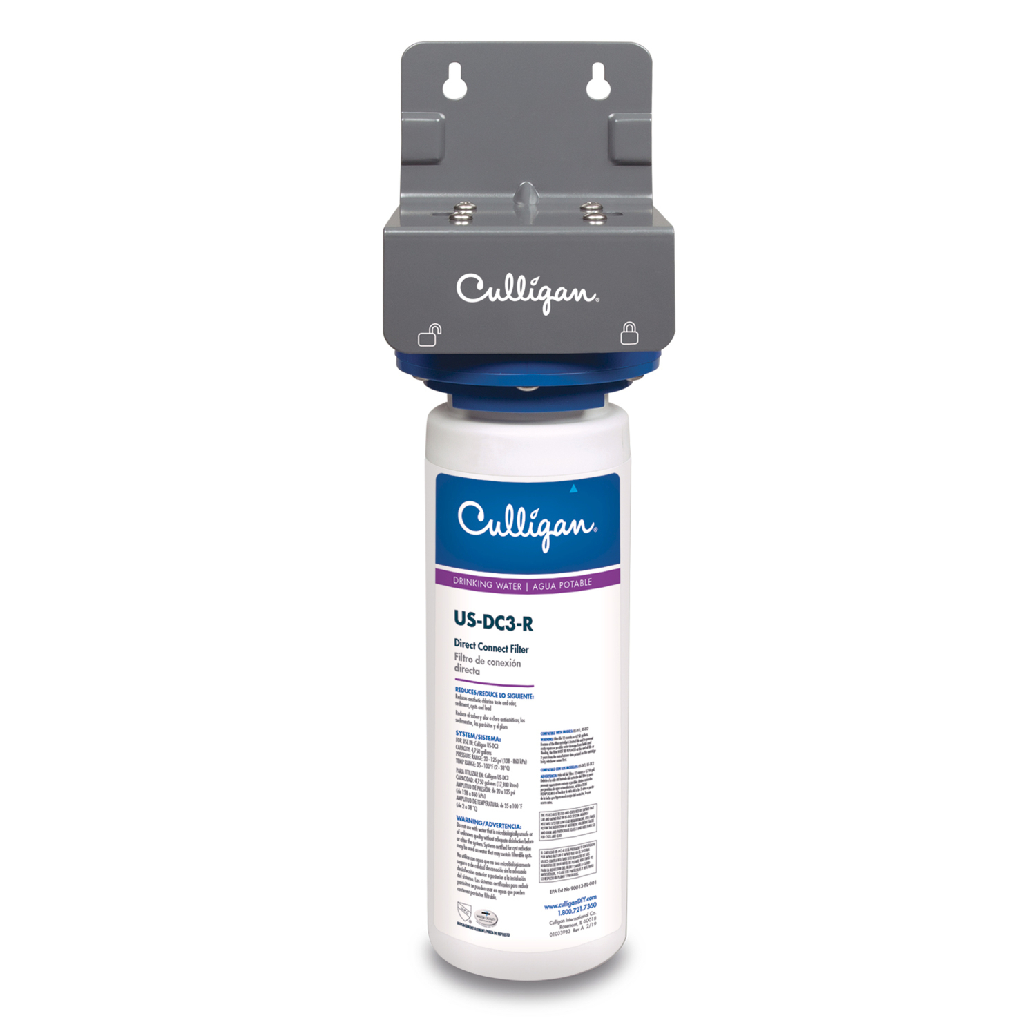 Culligan Direct Connect Under Sink Water Filtration System For Culligan