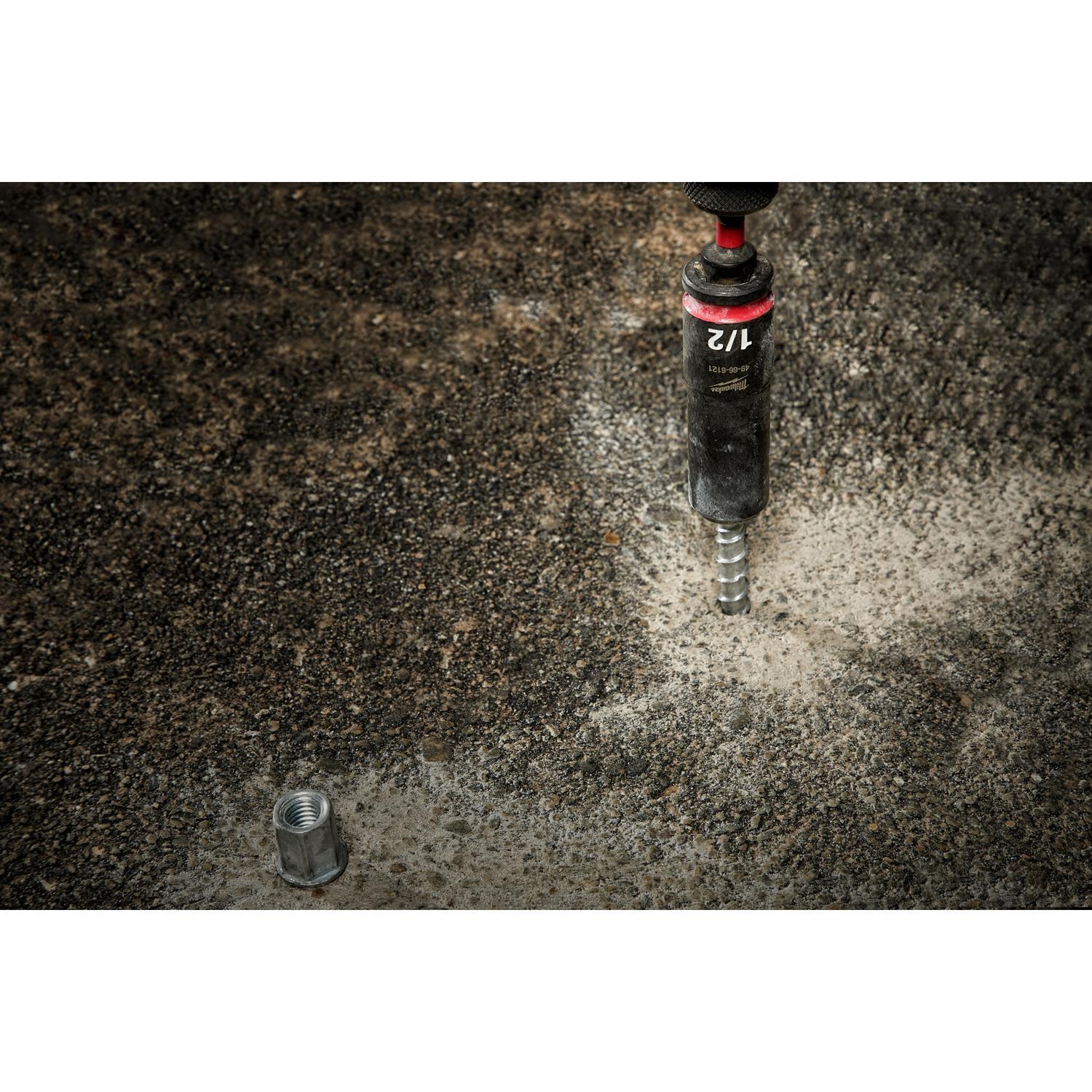 Milwaukee Shockwave Square 3/8 in. X 2 in. L Socket Adapter Steel 1 pc