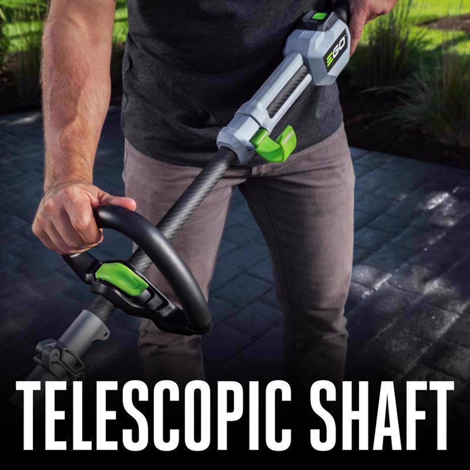 EGO Power+ Line IQ with Powerload ST1623T 16 in. 56 V Battery String Trimmer Kit (Battery & Charger) W/ TELESCOPIC SHAFT & 4.0 AH BATTERY